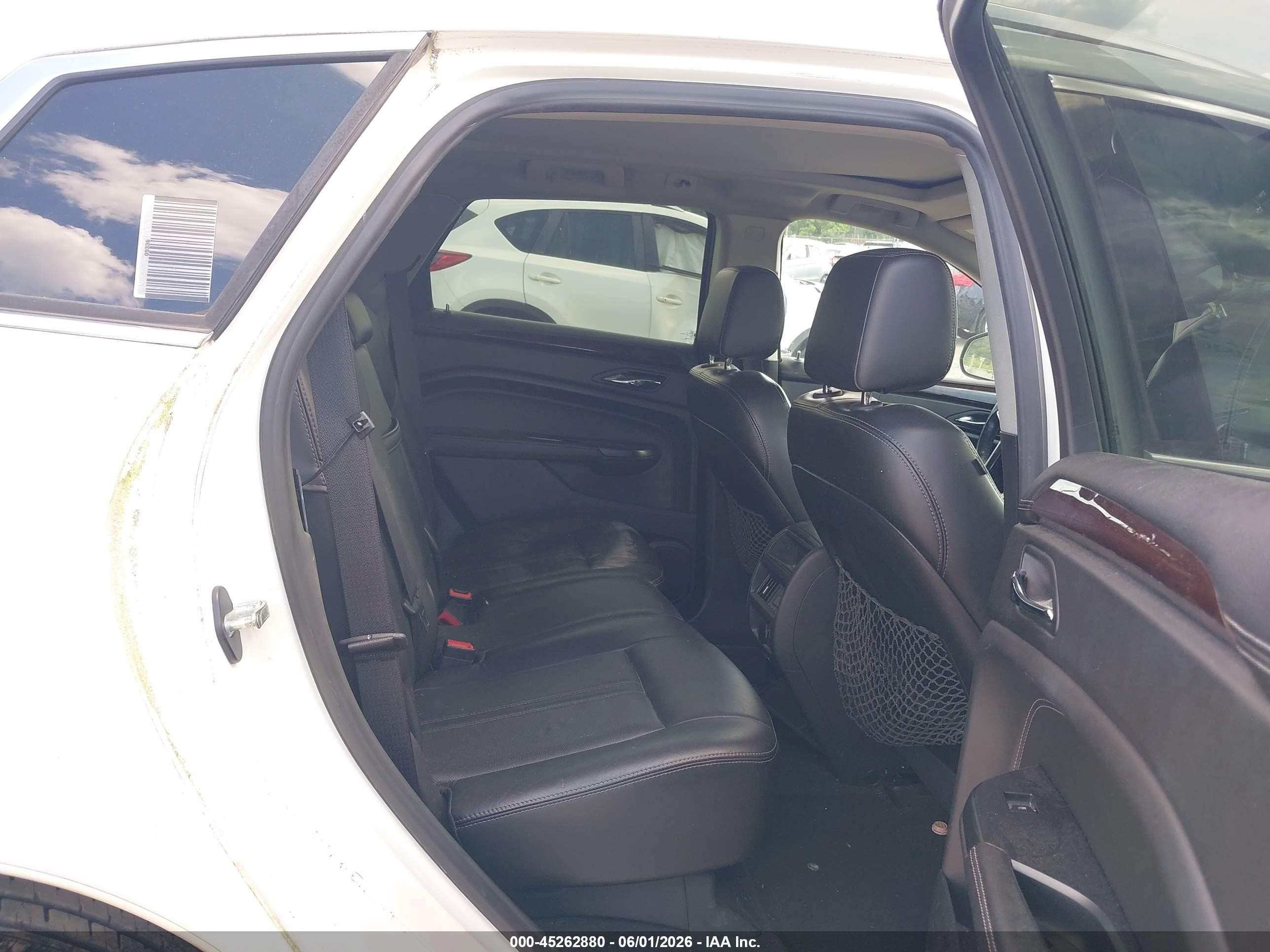 2014 Cadillac Srx Luxury Collection White vin: 3GYFNBE30ES542235