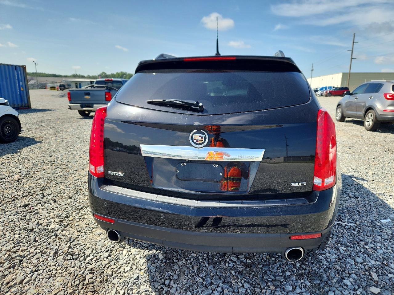2014 Cadillac Srx Luxury Collection Black vin: 3GYFNBE30ES579754