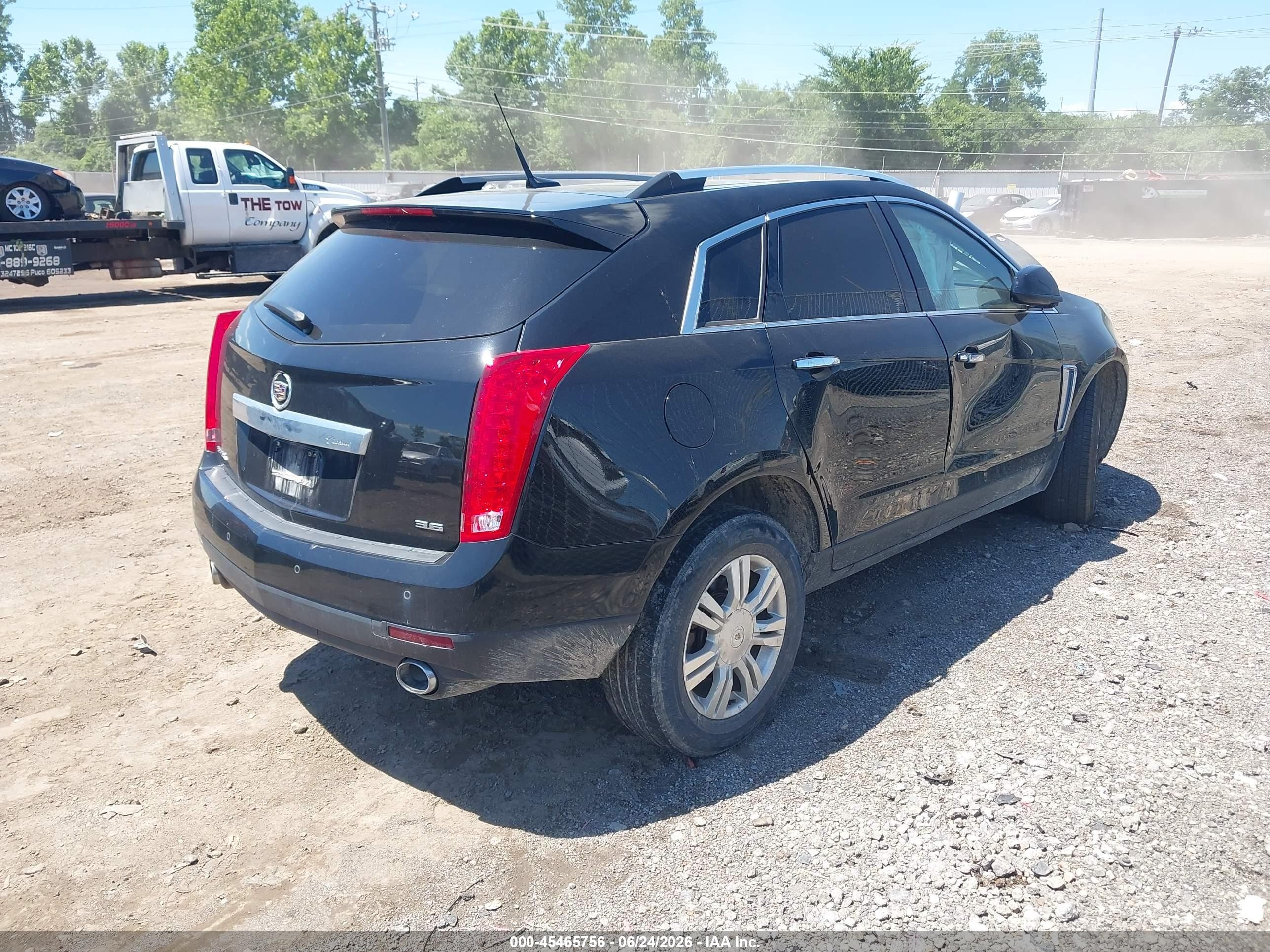 2014 Cadillac Srx Luxury Collection Black vin: 3GYFNBE30ES590284