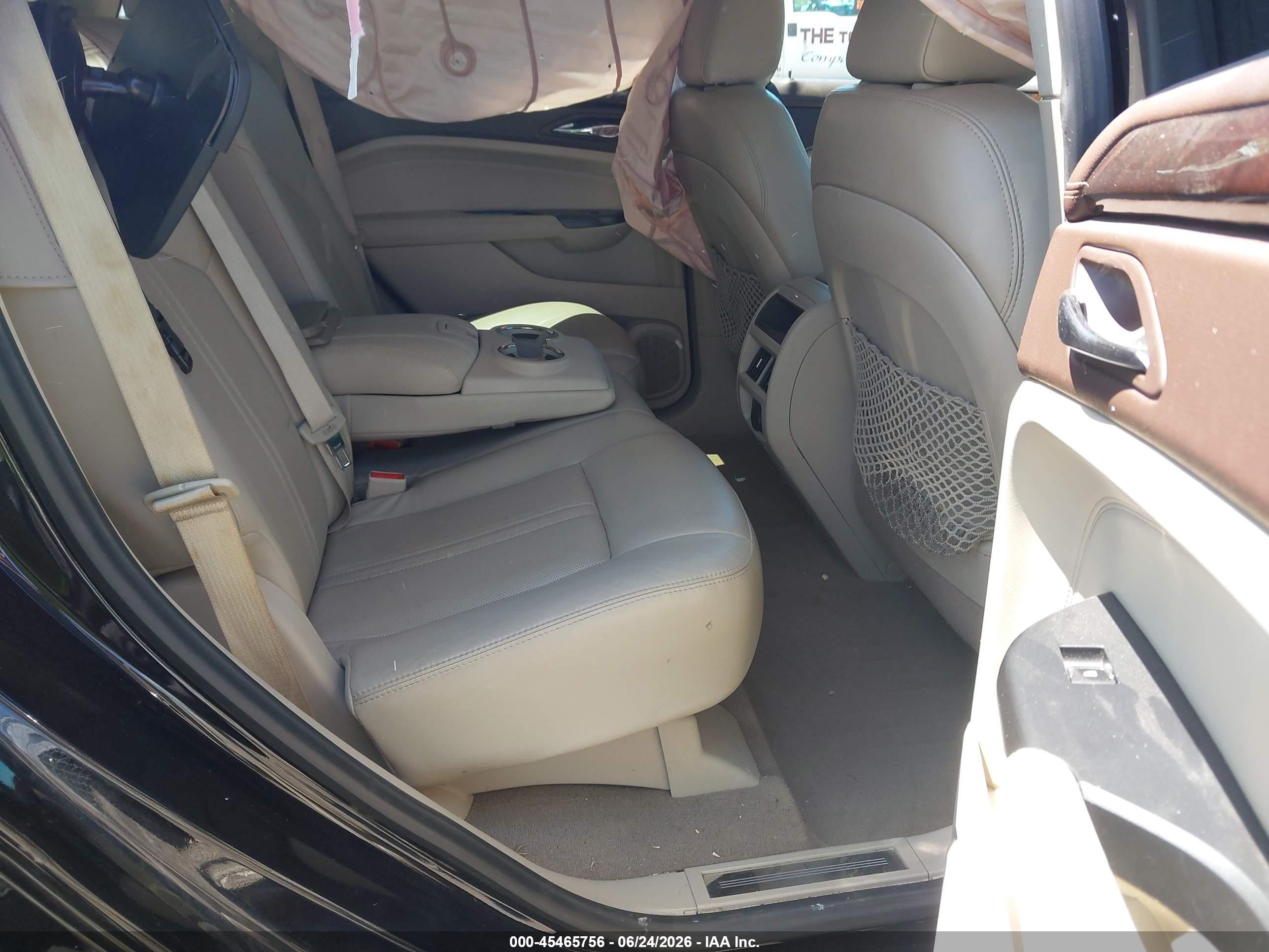 2014 Cadillac Srx Luxury Collection Black vin: 3GYFNBE30ES590284