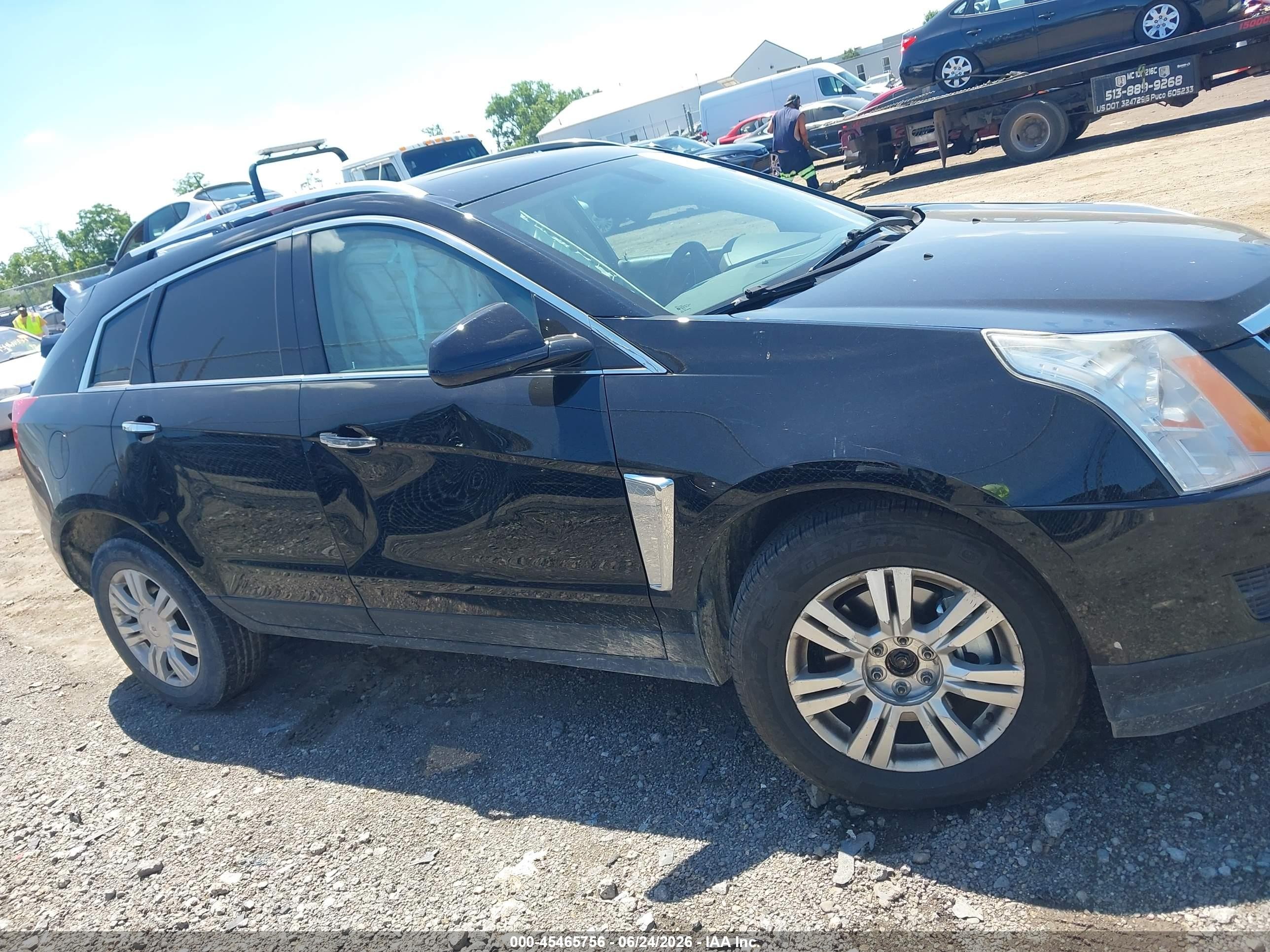 2014 Cadillac Srx Luxury Collection Black vin: 3GYFNBE30ES590284
