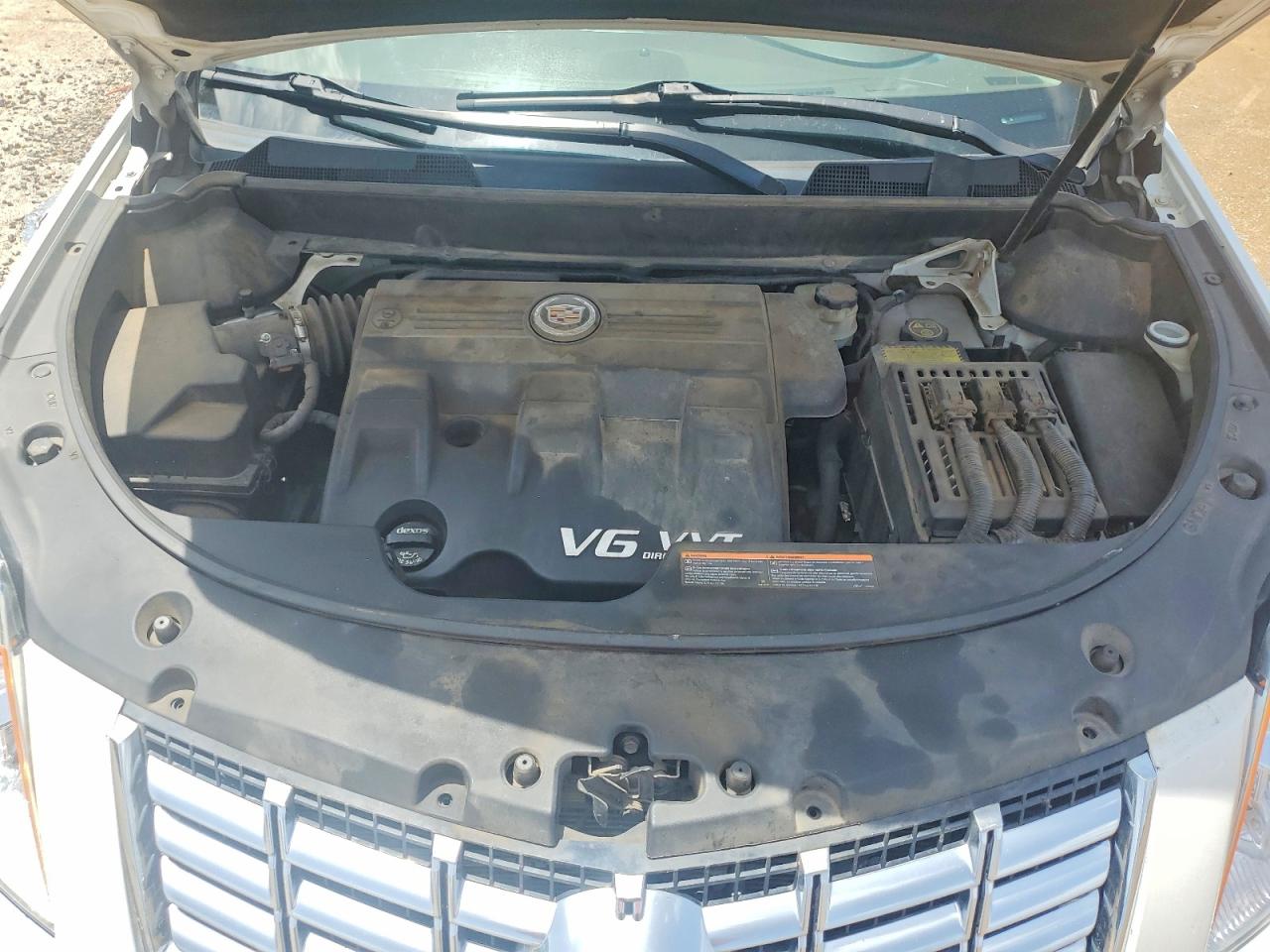 2014 Cadillac Srx Белый vin: 3GYFNBE30ES597753