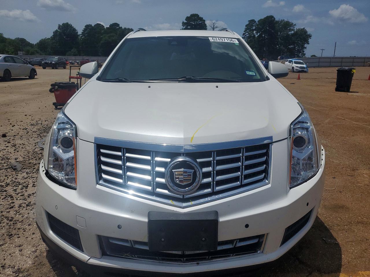 2014 Cadillac Srx Белый vin: 3GYFNBE30ES597753