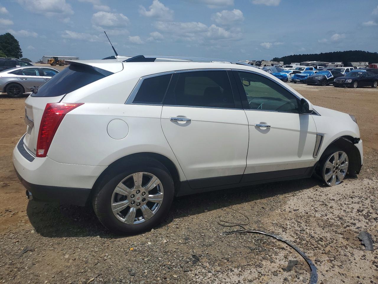 2014 Cadillac Srx Белый vin: 3GYFNBE30ES597753