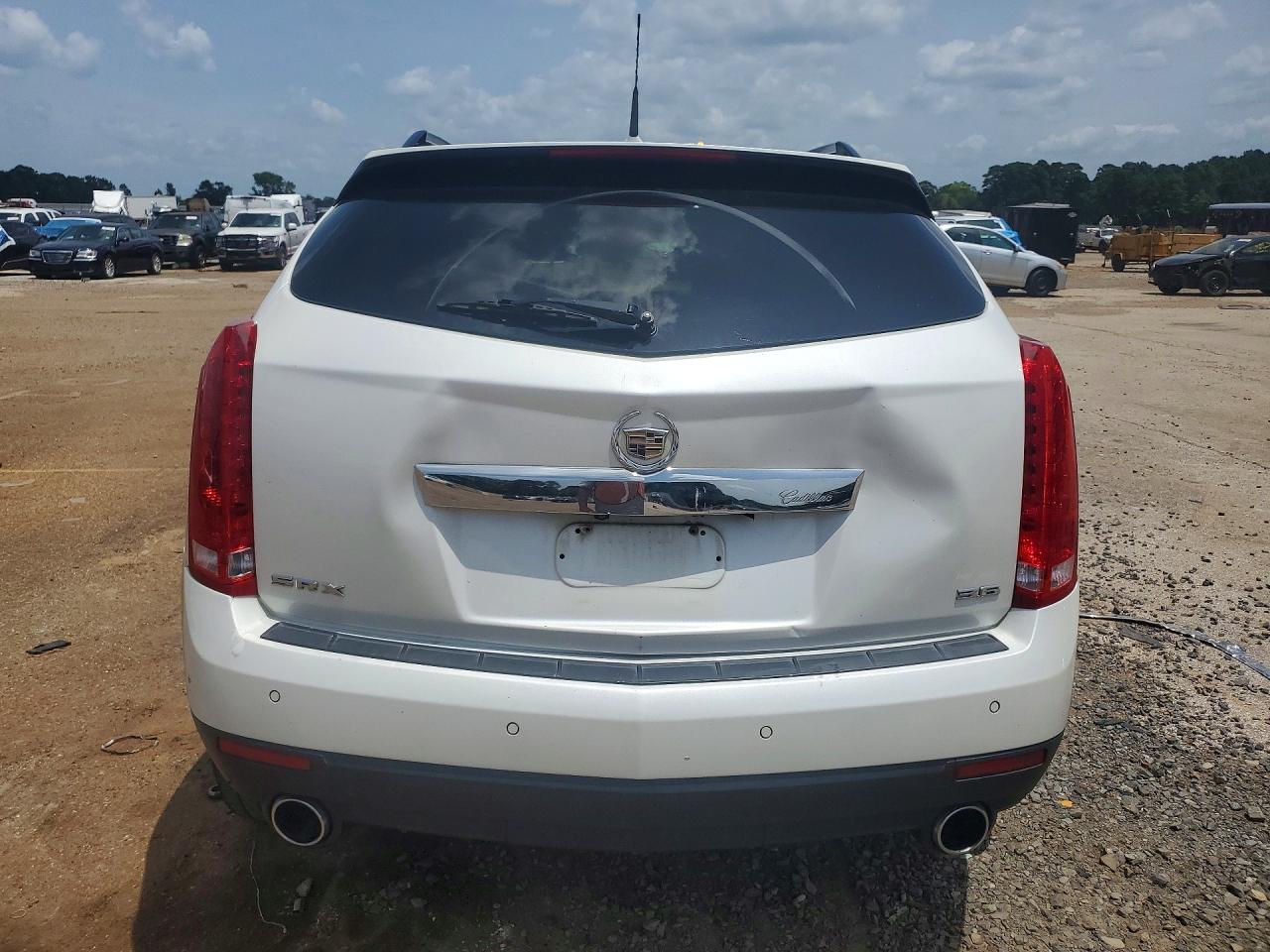 2014 Cadillac Srx Белый vin: 3GYFNBE30ES597753