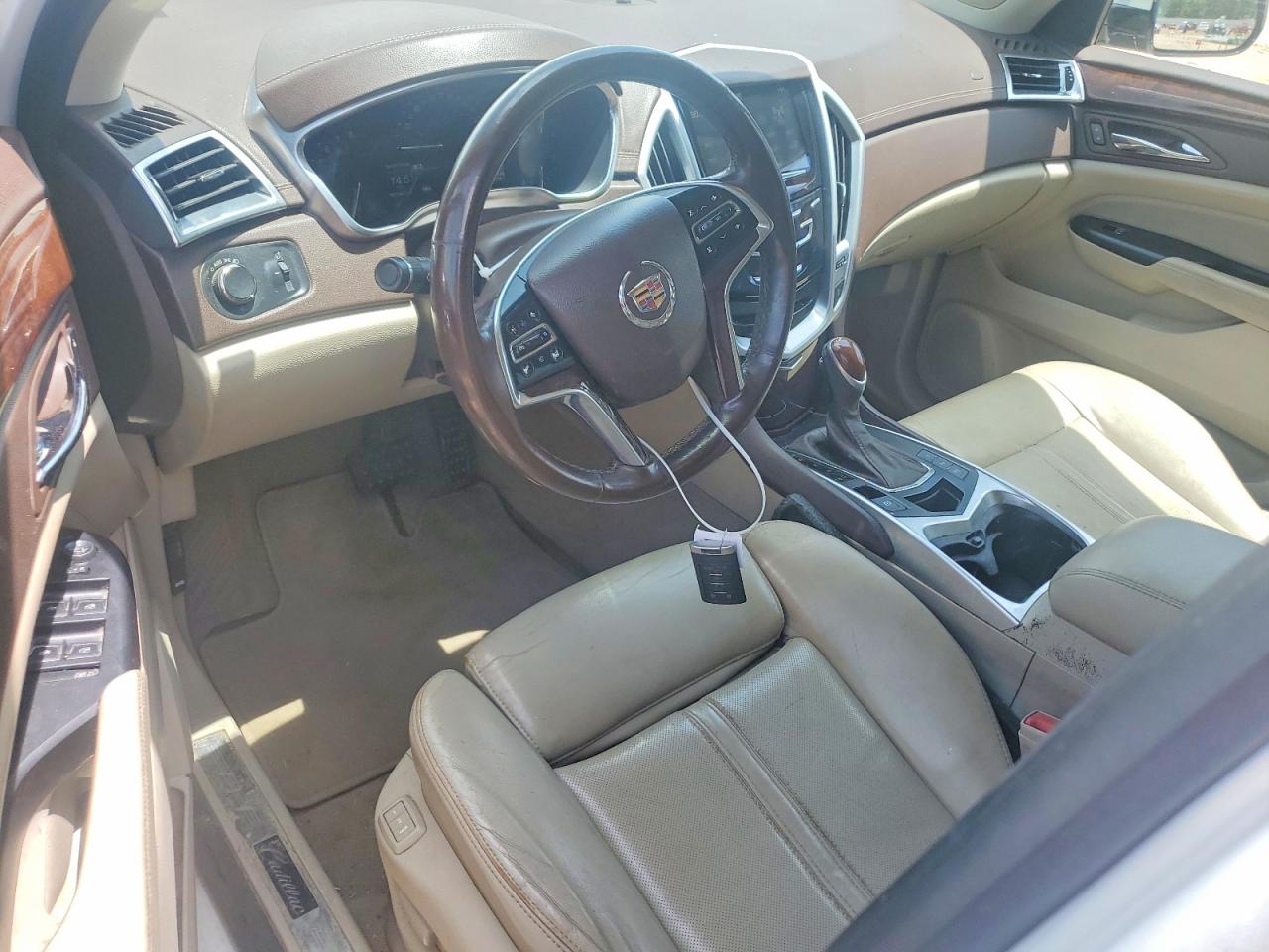 2014 Cadillac Srx Белый vin: 3GYFNBE30ES597753