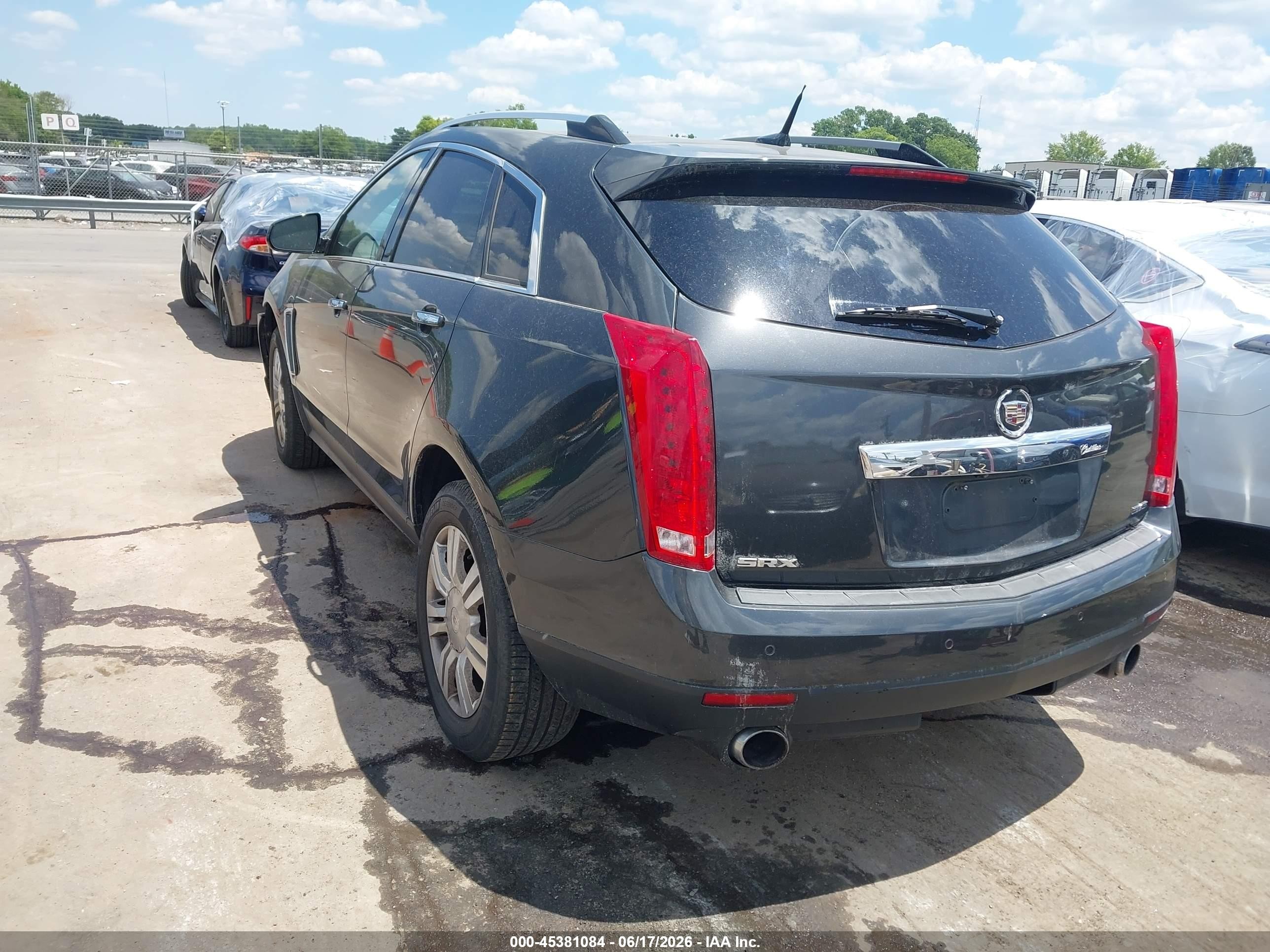 2014 Cadillac Srx Luxury Collection Gray vin: 3GYFNBE30ES614115