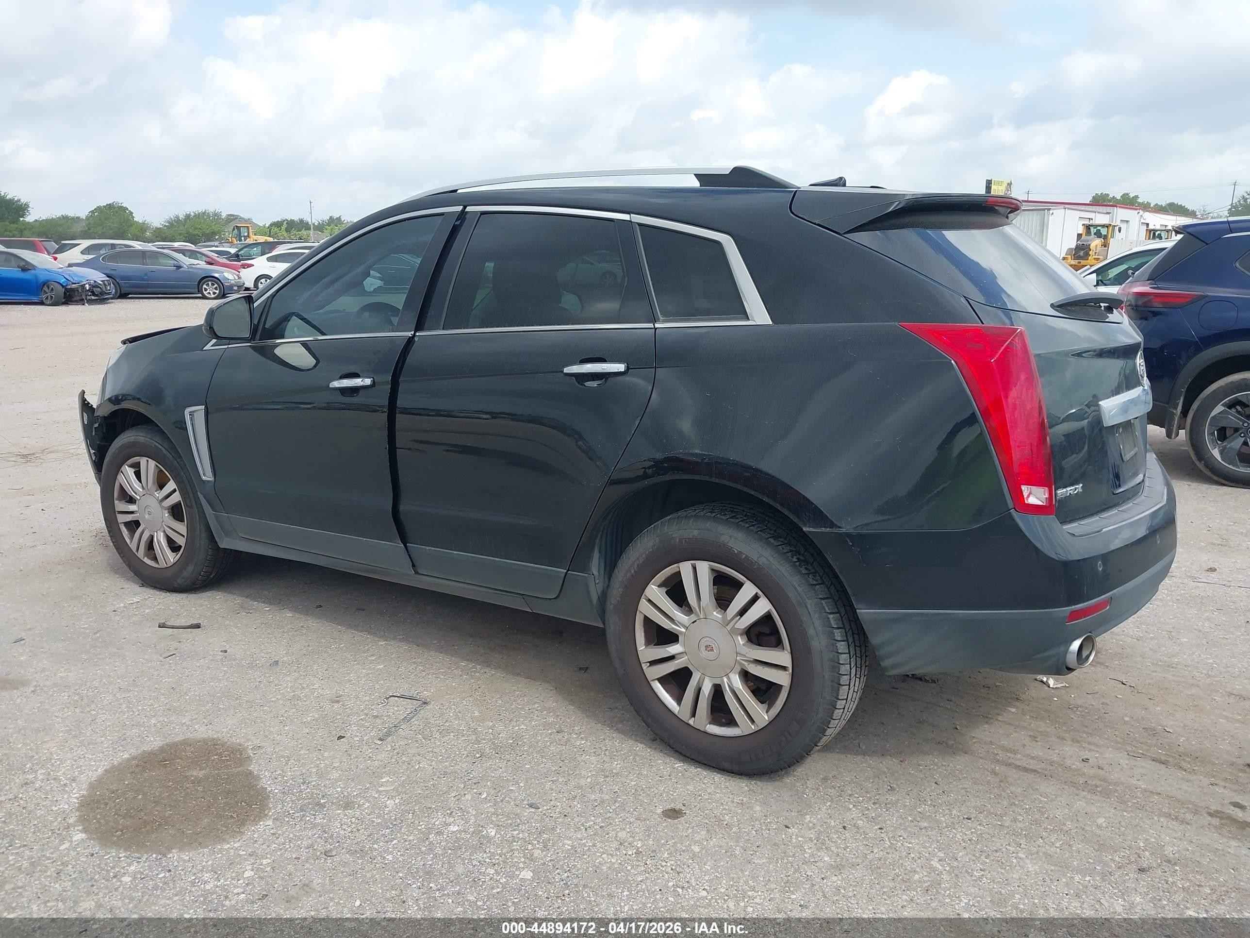 2014 Cadillac Srx Luxury Collection Black vin: 3GYFNBE30ES614518