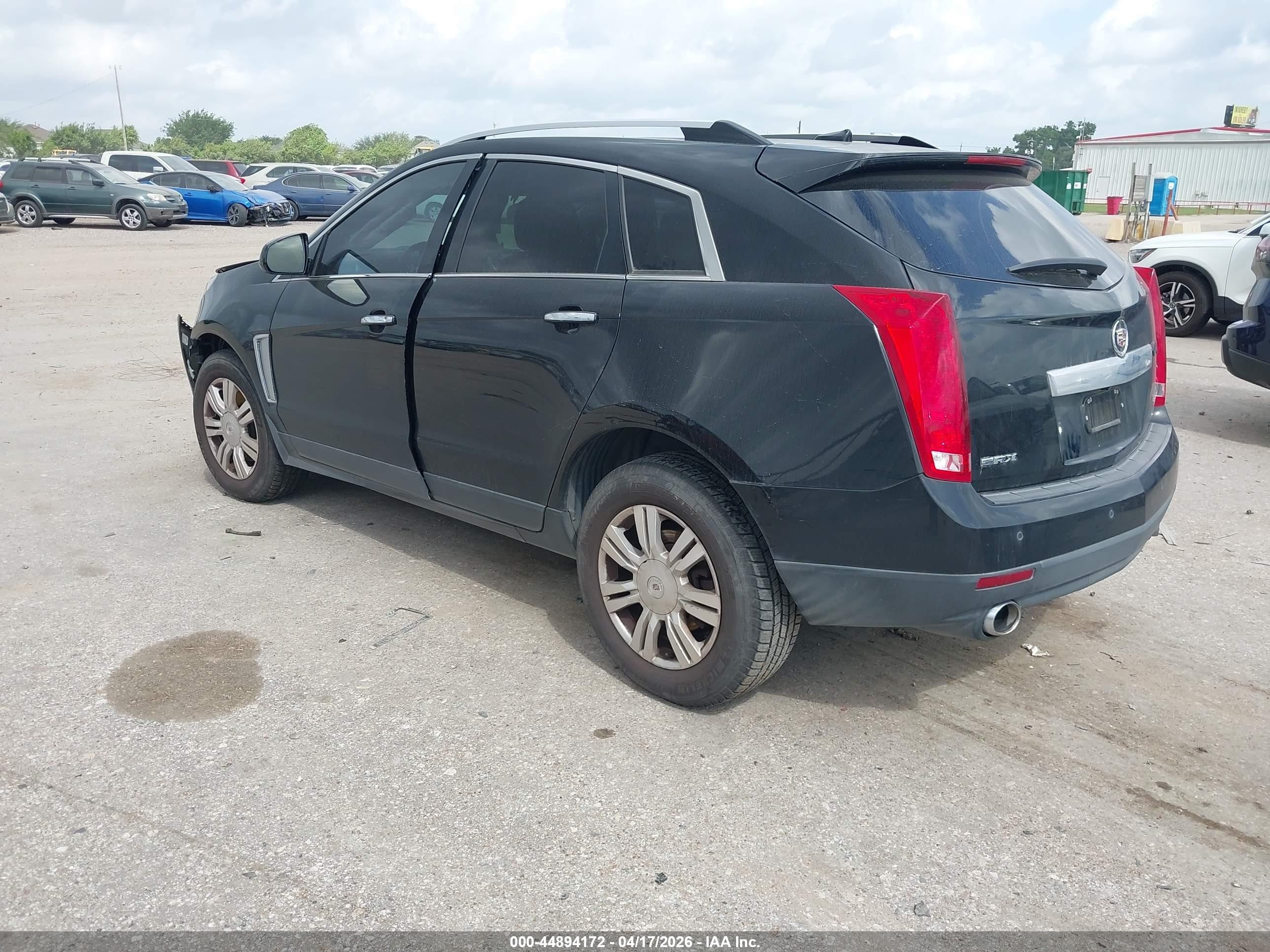2014 Cadillac Srx Luxury Collection Black vin: 3GYFNBE30ES614518