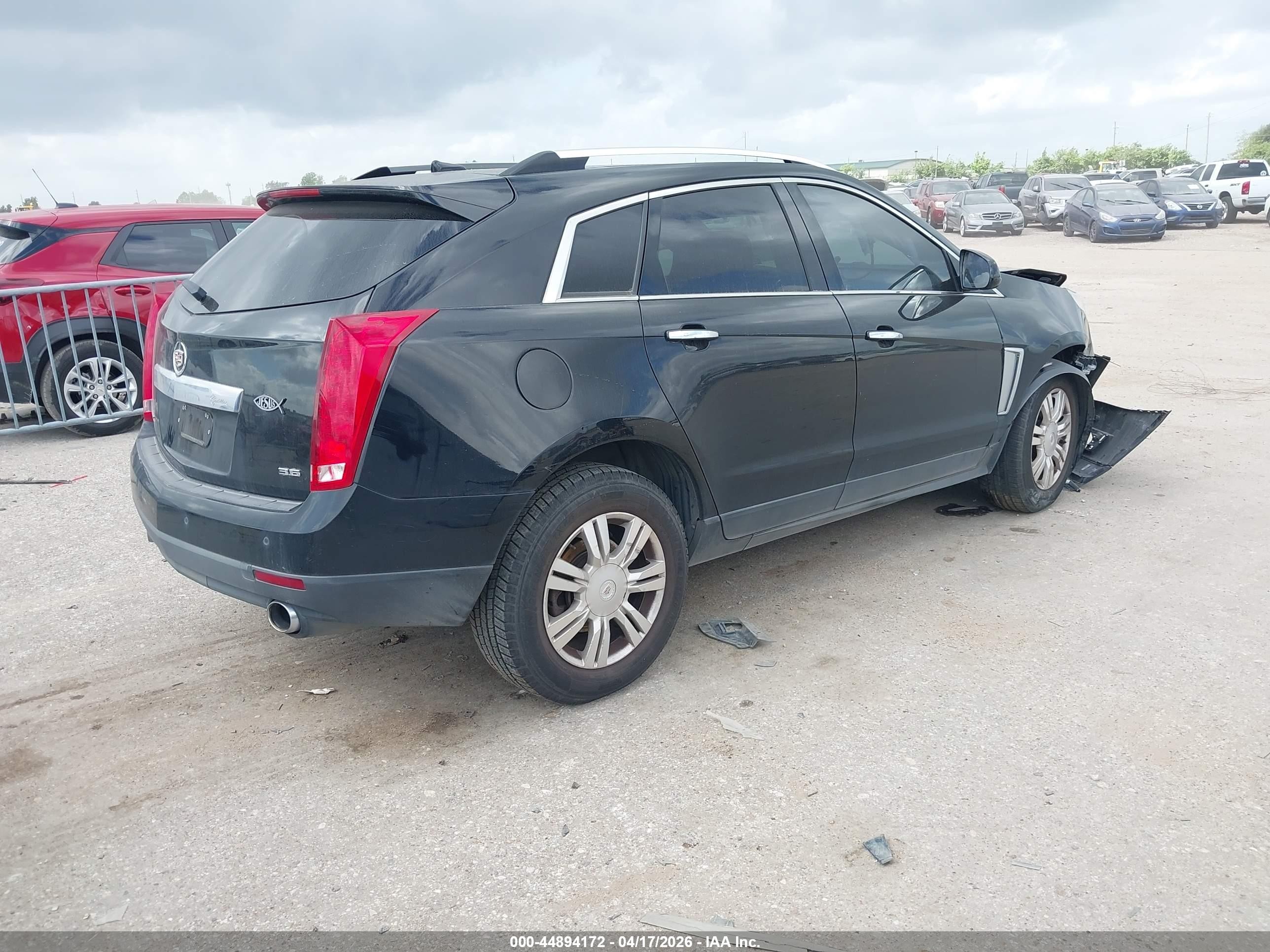 2014 Cadillac Srx Luxury Collection Black vin: 3GYFNBE30ES614518