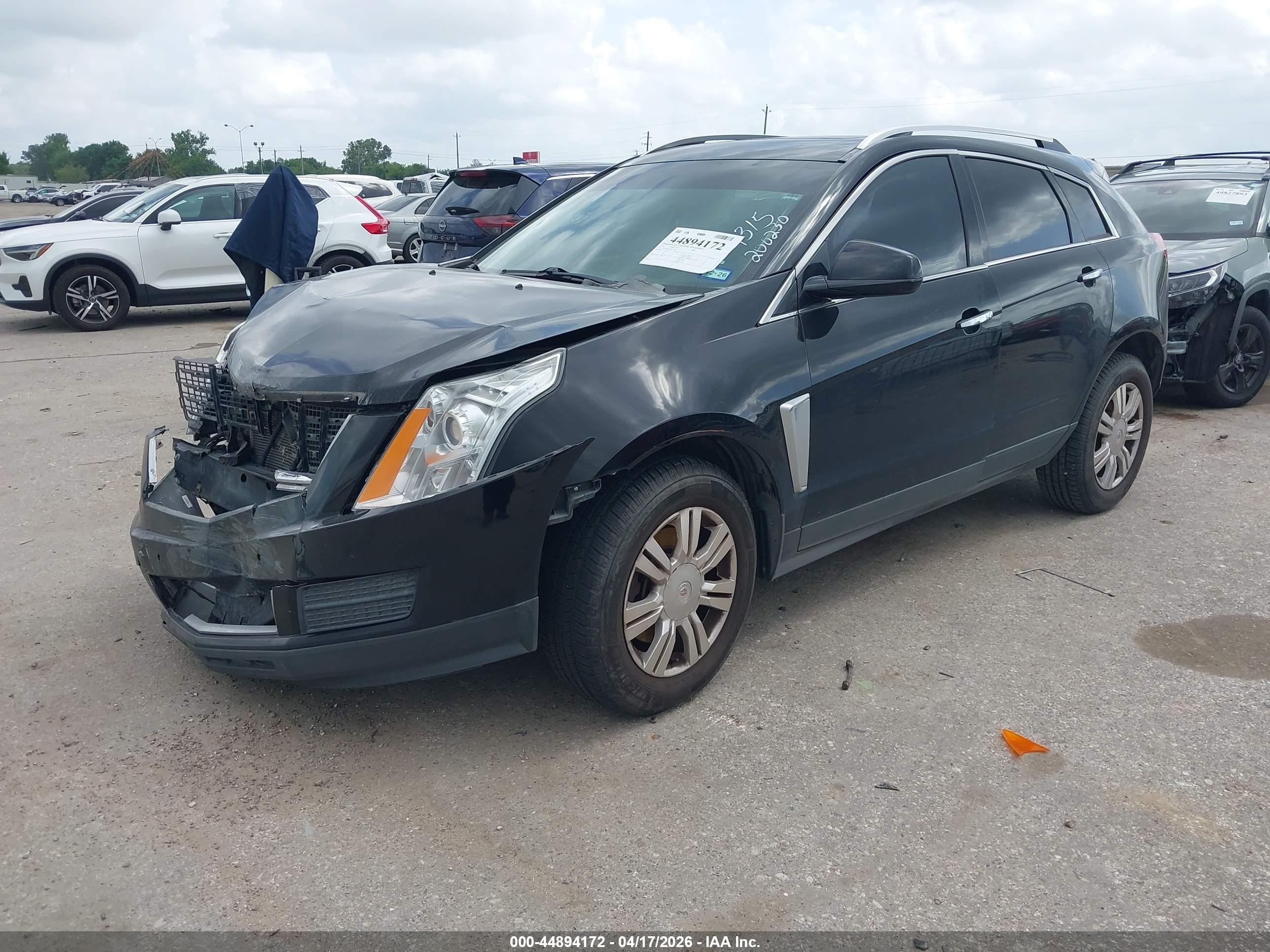 2014 Cadillac Srx Luxury Collection Black vin: 3GYFNBE30ES614518