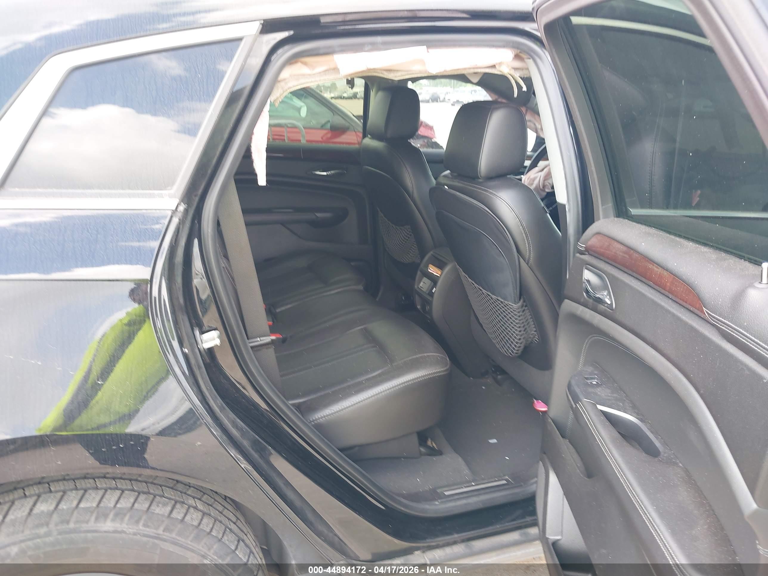 2014 Cadillac Srx Luxury Collection Black vin: 3GYFNBE30ES614518