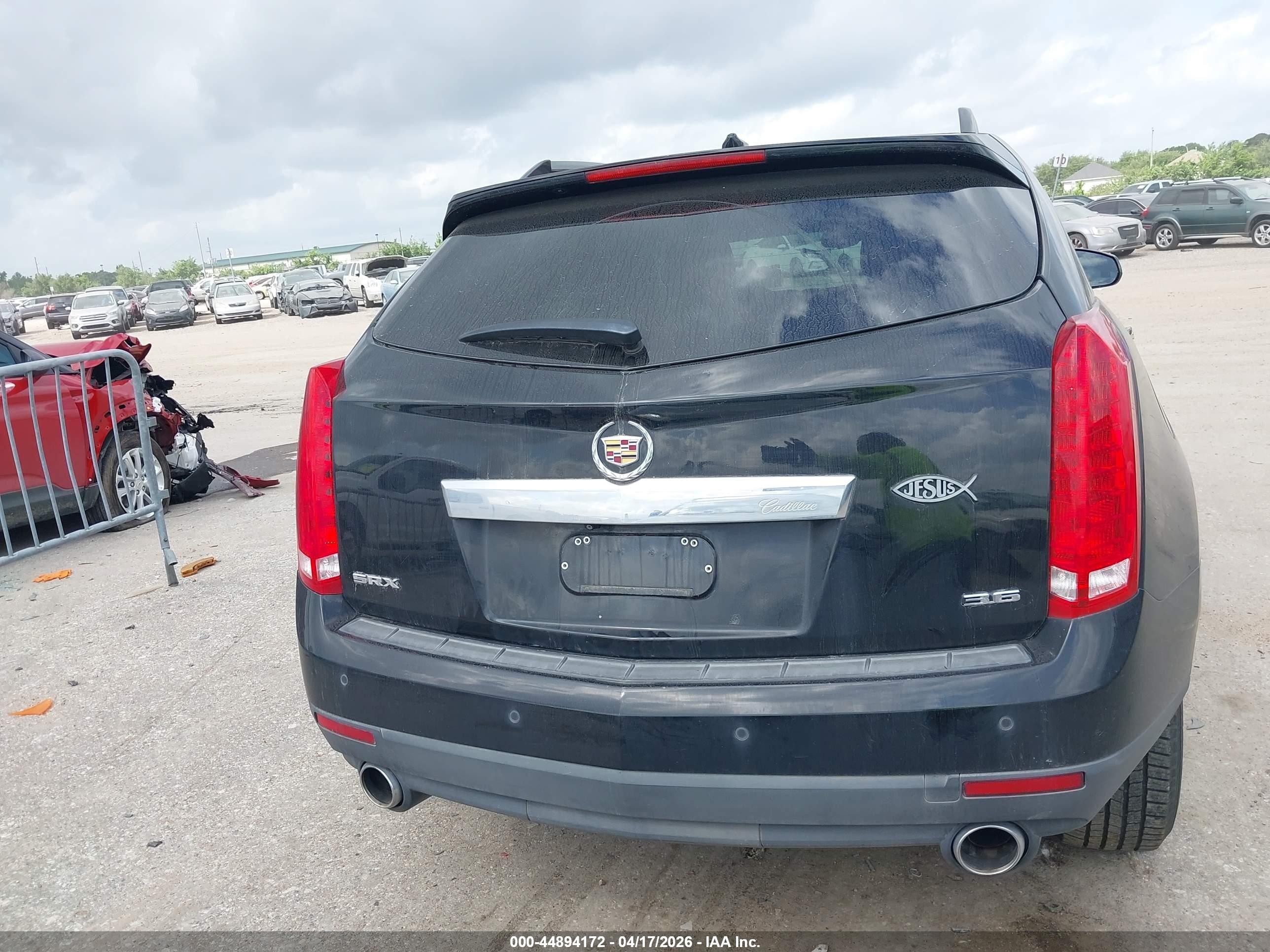 2014 Cadillac Srx Luxury Collection Black vin: 3GYFNBE30ES614518
