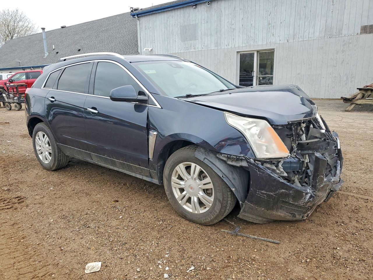 2014 Cadillac Srx Luxury Collection Синий vin: 3GYFNBE30ES627348