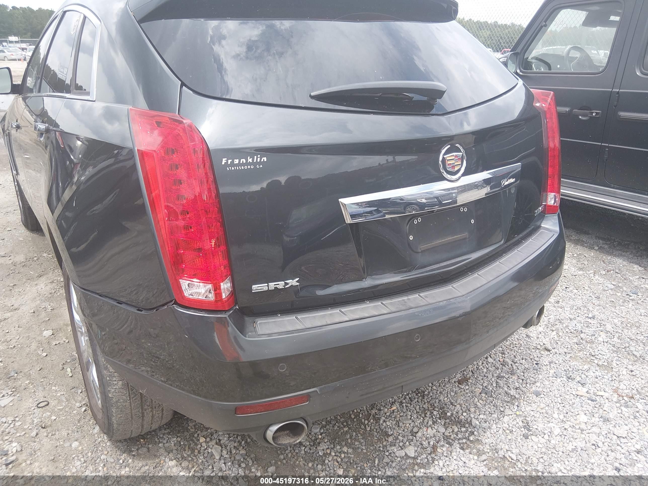 2014 Cadillac Srx Luxury Collection Dark Blue vin: 3GYFNBE30ES643551