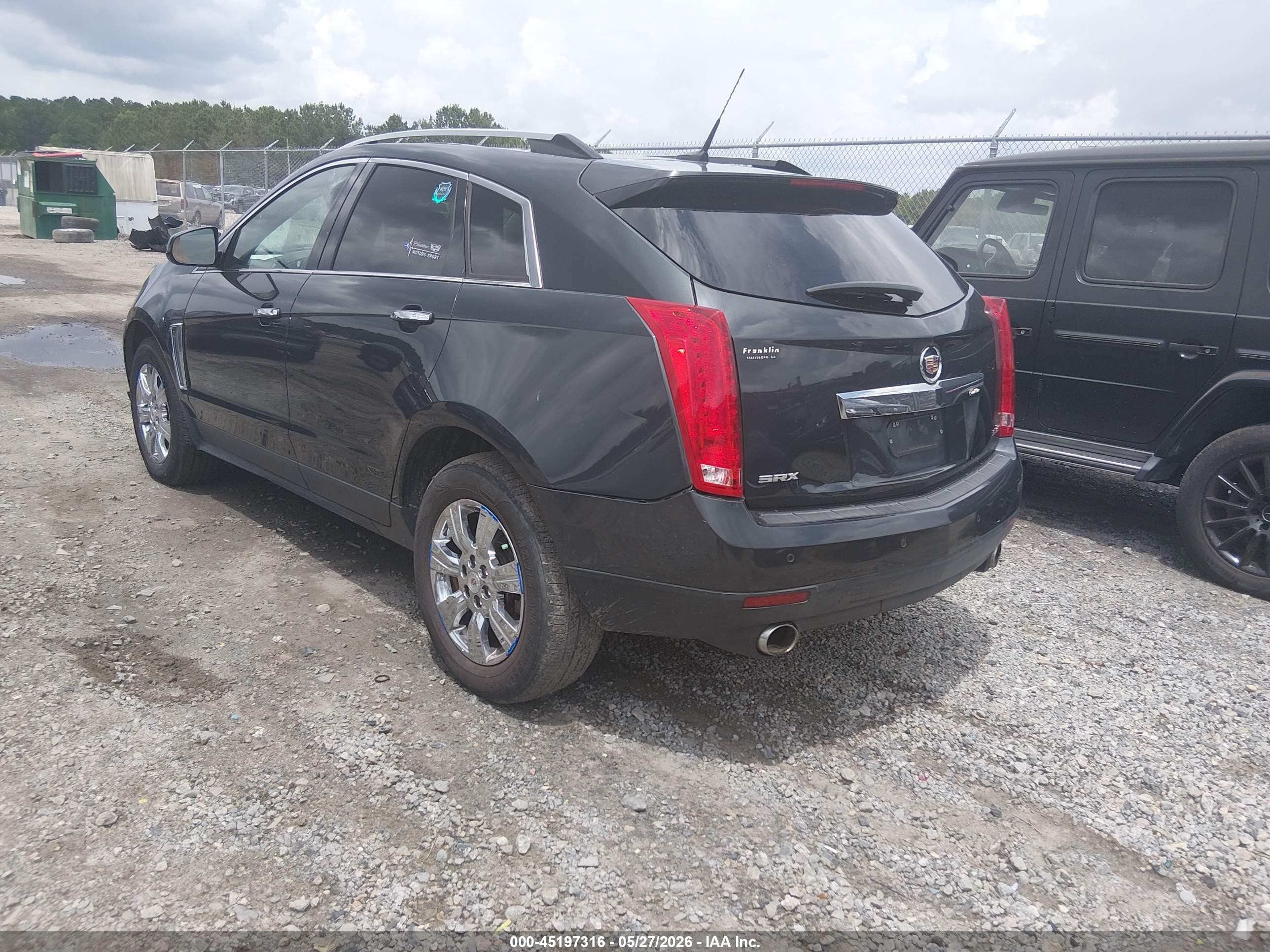 2014 Cadillac Srx Luxury Collection Dark Blue vin: 3GYFNBE30ES643551