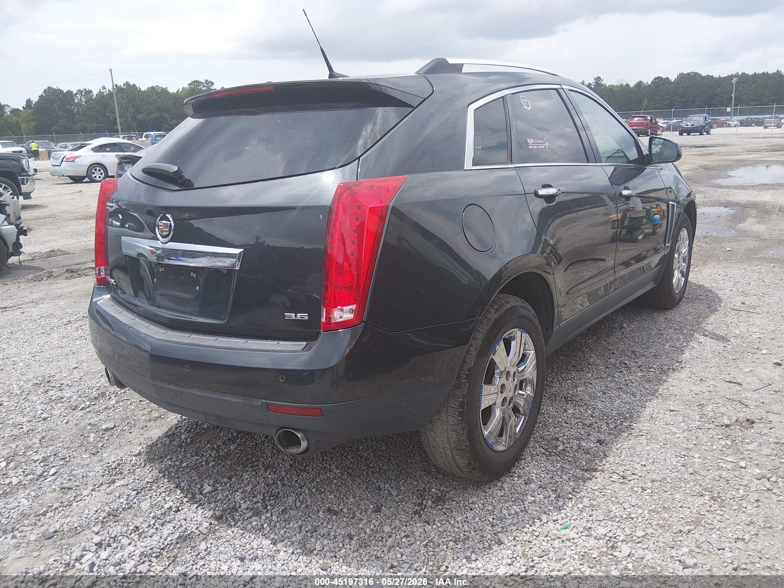 2014 Cadillac Srx Luxury Collection Dark Blue vin: 3GYFNBE30ES643551