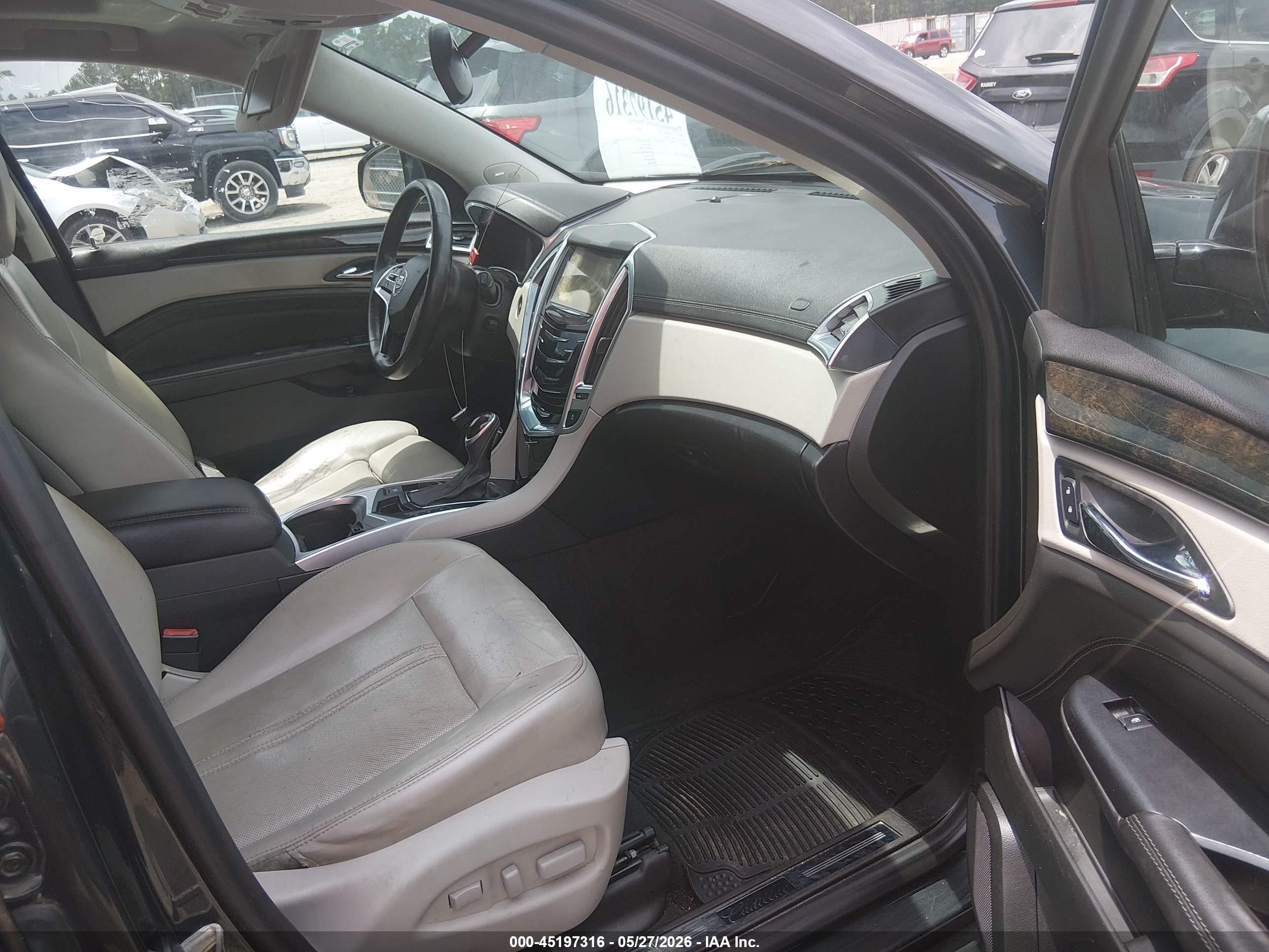 2014 Cadillac Srx Luxury Collection Dark Blue vin: 3GYFNBE30ES643551