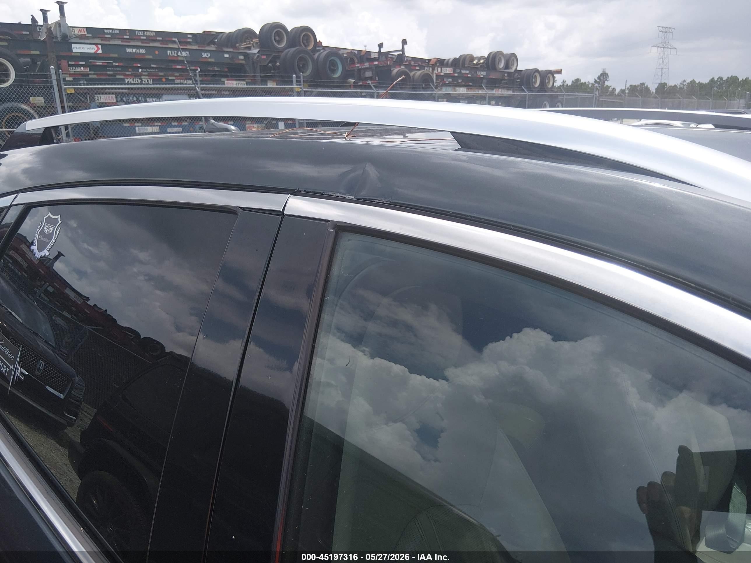 2014 Cadillac Srx Luxury Collection Dark Blue vin: 3GYFNBE30ES643551
