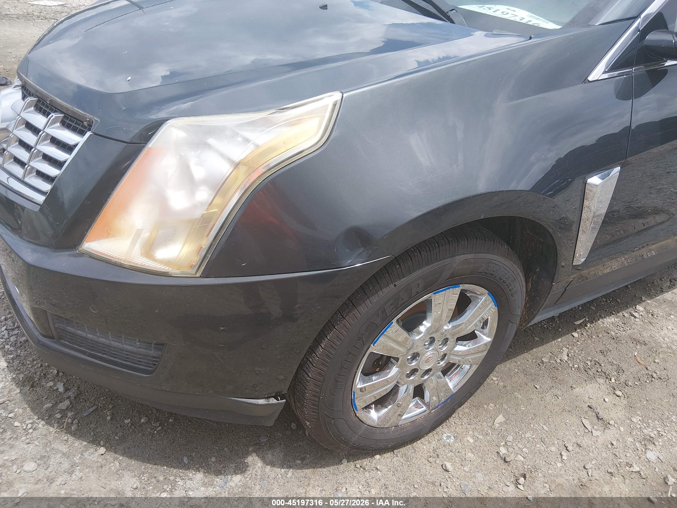 2014 Cadillac Srx Luxury Collection Dark Blue vin: 3GYFNBE30ES643551