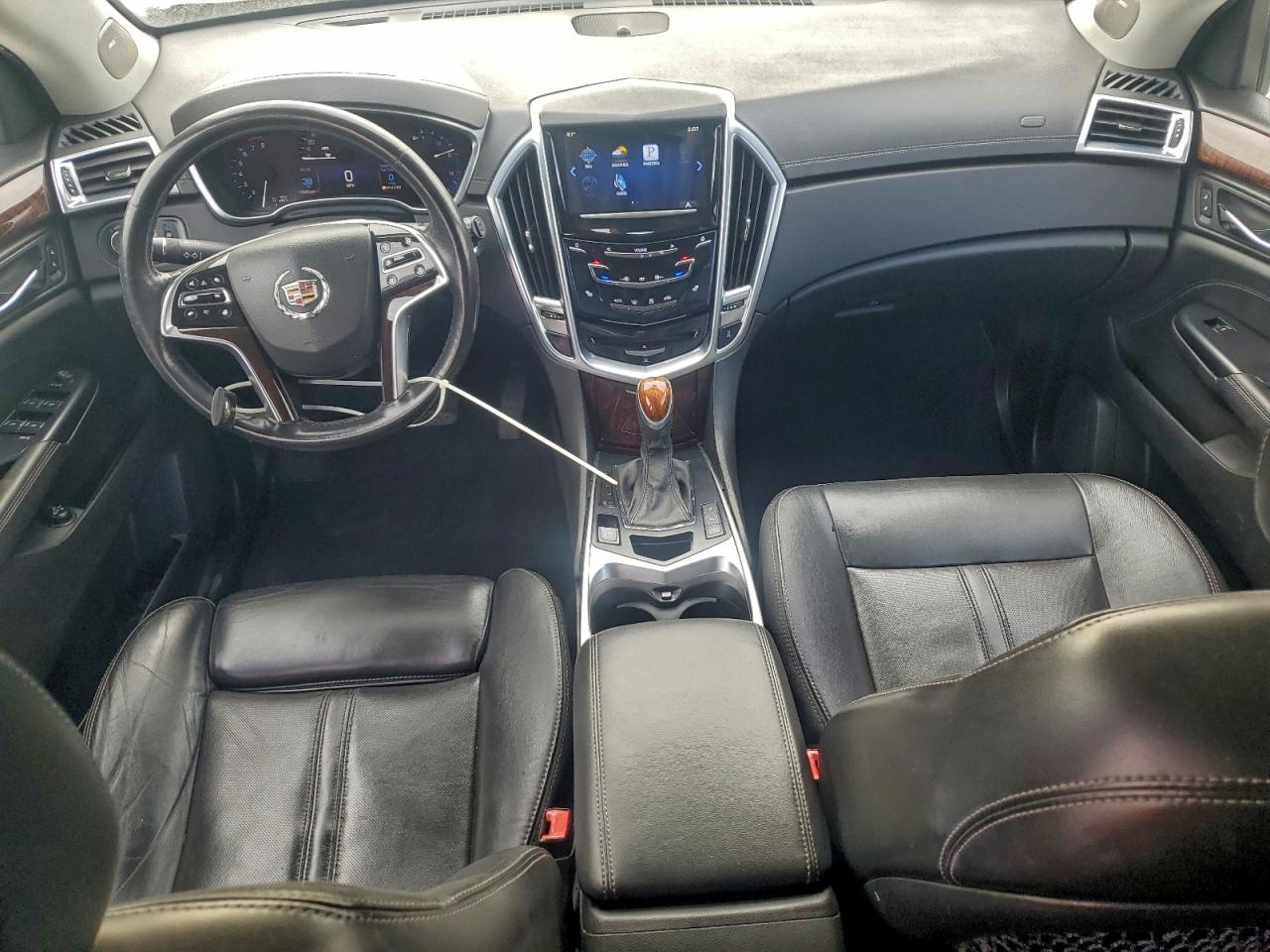 2014 Cadillac Srx Luxury Collection White vin: 3GYFNBE30ES660611