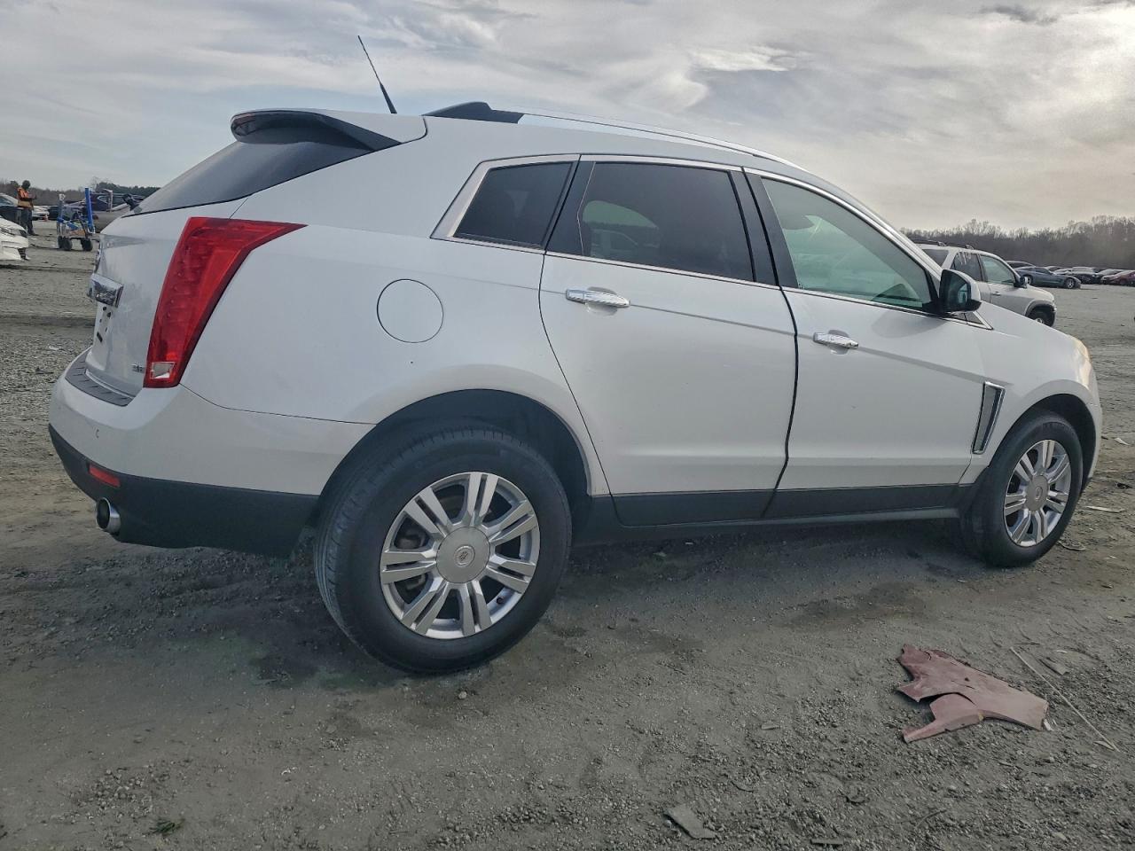 2014 Cadillac Srx Luxury Collection White vin: 3GYFNBE30ES660611