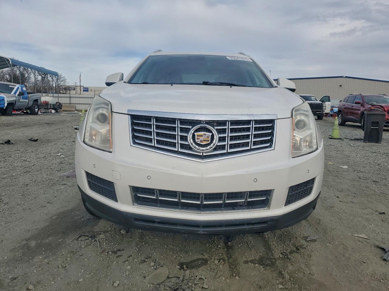 2014 Cadillac Srx Luxury Collection White vin: 3GYFNBE30ES660611
