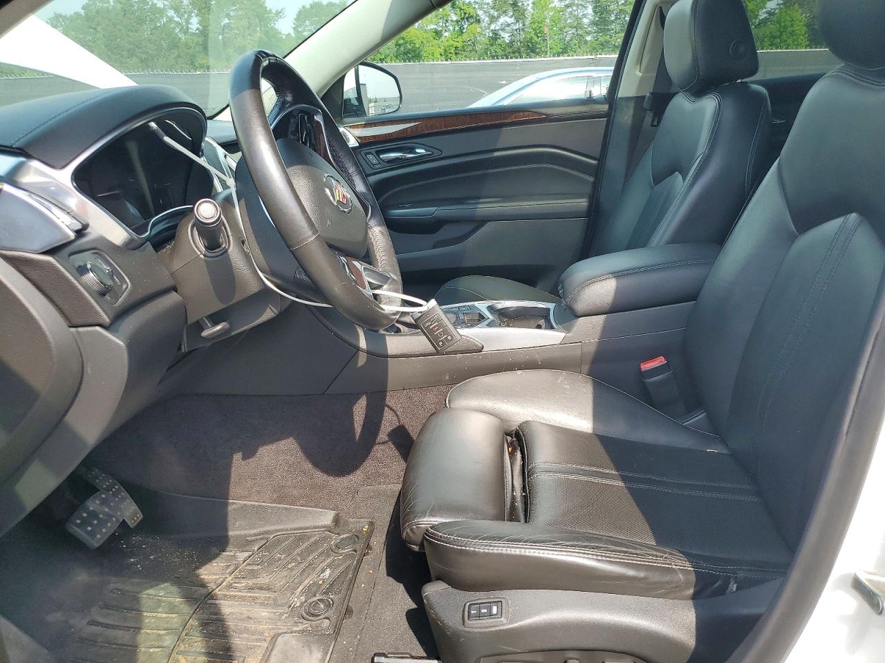 2014 Cadillac Srx Luxury Collection White vin: 3GYFNBE30ES660611