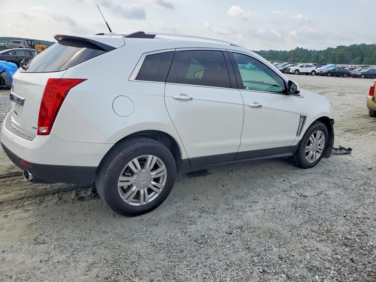 2014 Cadillac Srx Luxury Collection White vin: 3GYFNBE30ES660611