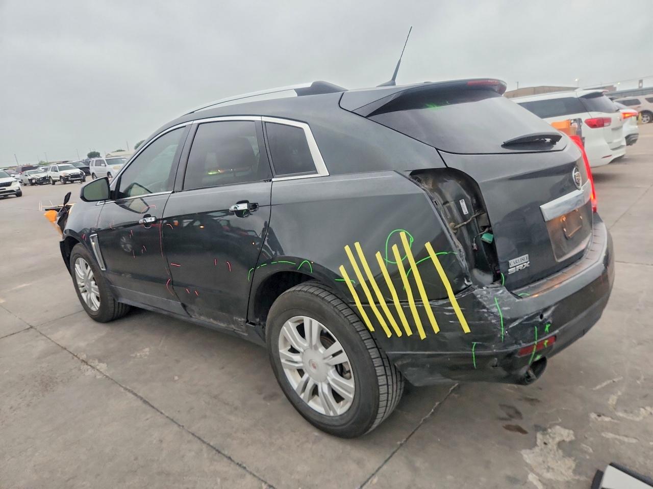 2014 Cadillac Srx Luxury Collection Black vin: 3GYFNBE30ES686299