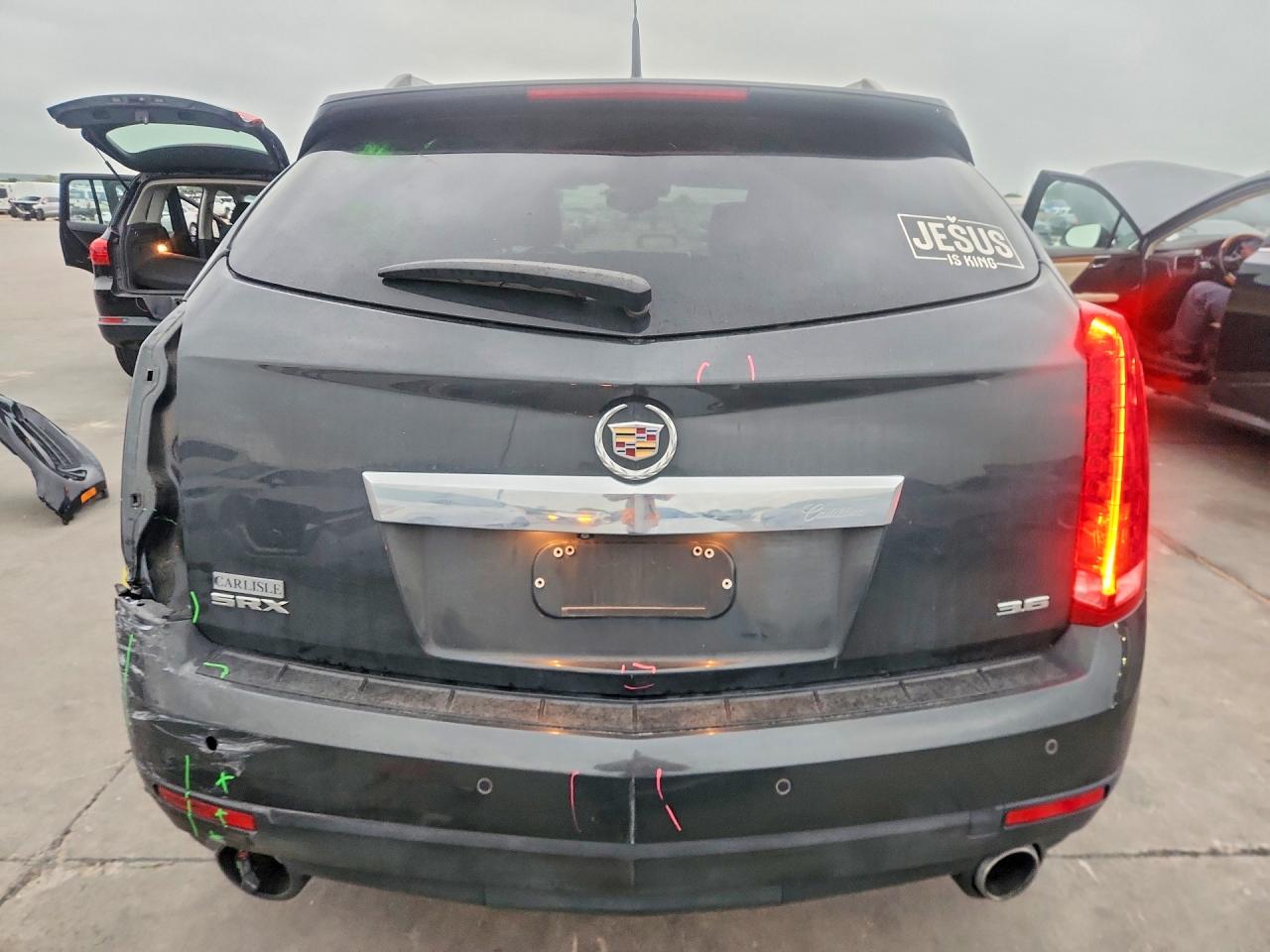 2014 Cadillac Srx Luxury Collection Black vin: 3GYFNBE30ES686299