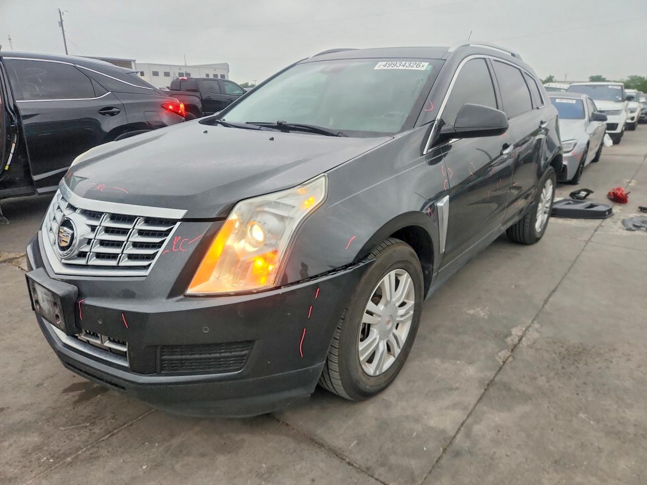 2014 Cadillac Srx Luxury Collection Black vin: 3GYFNBE30ES686299