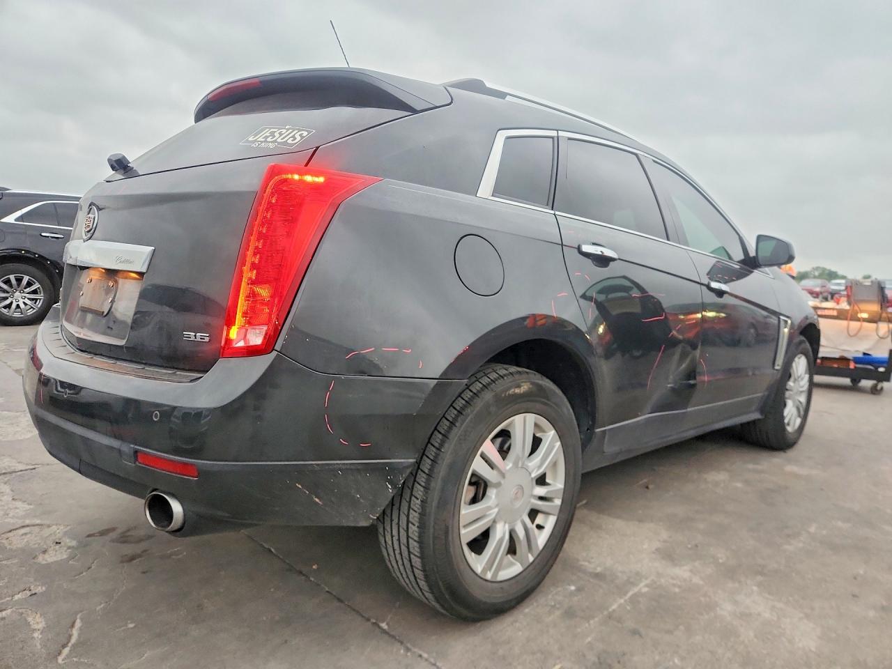 2014 Cadillac Srx Luxury Collection Black vin: 3GYFNBE30ES686299