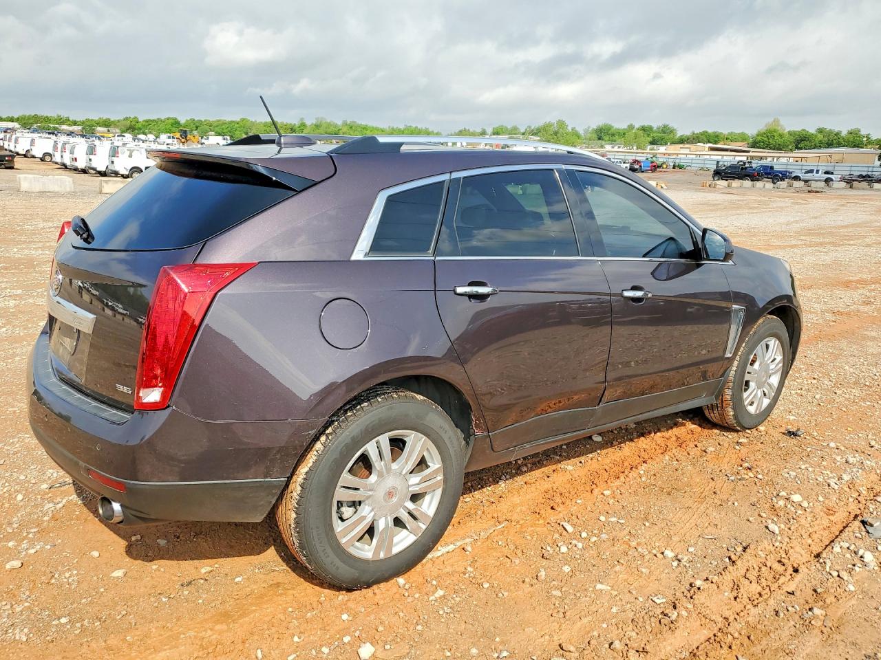 2015 Cadillac Srx Luxury Collection Фиолетовый vin: 3GYFNBE30FS509480
