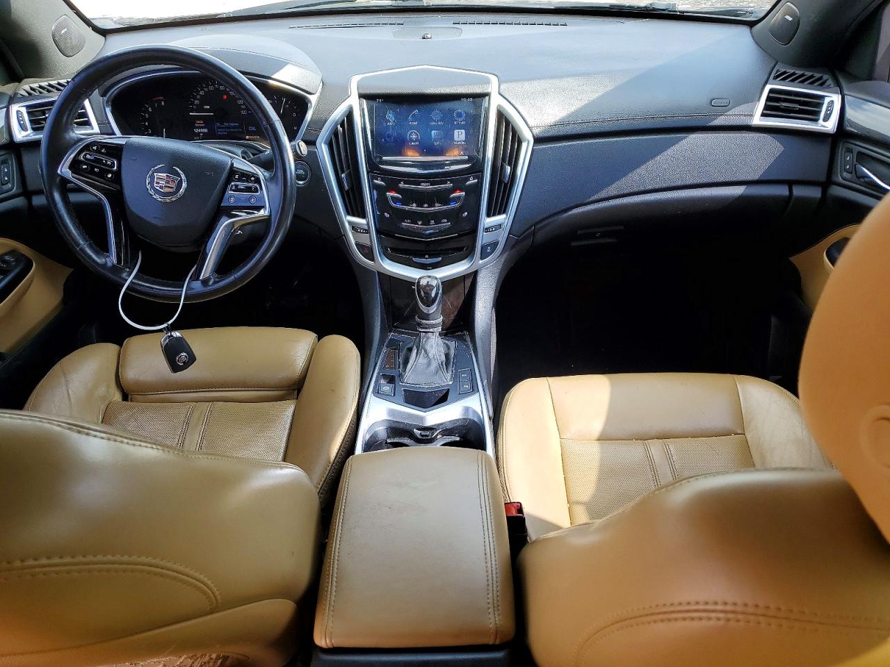 2015 Cadillac Srx Luxury Collection Фиолетовый vin: 3GYFNBE30FS509480