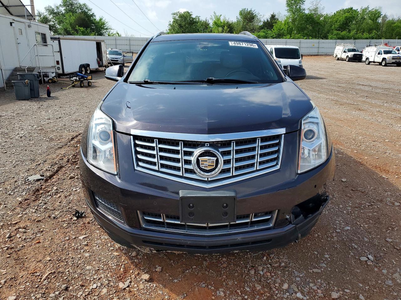 2015 Cadillac Srx Luxury Collection Фиолетовый vin: 3GYFNBE30FS509480