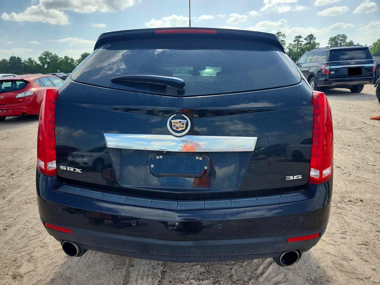2015 Cadillac Srx Black vin: 3GYFNBE30FS520365