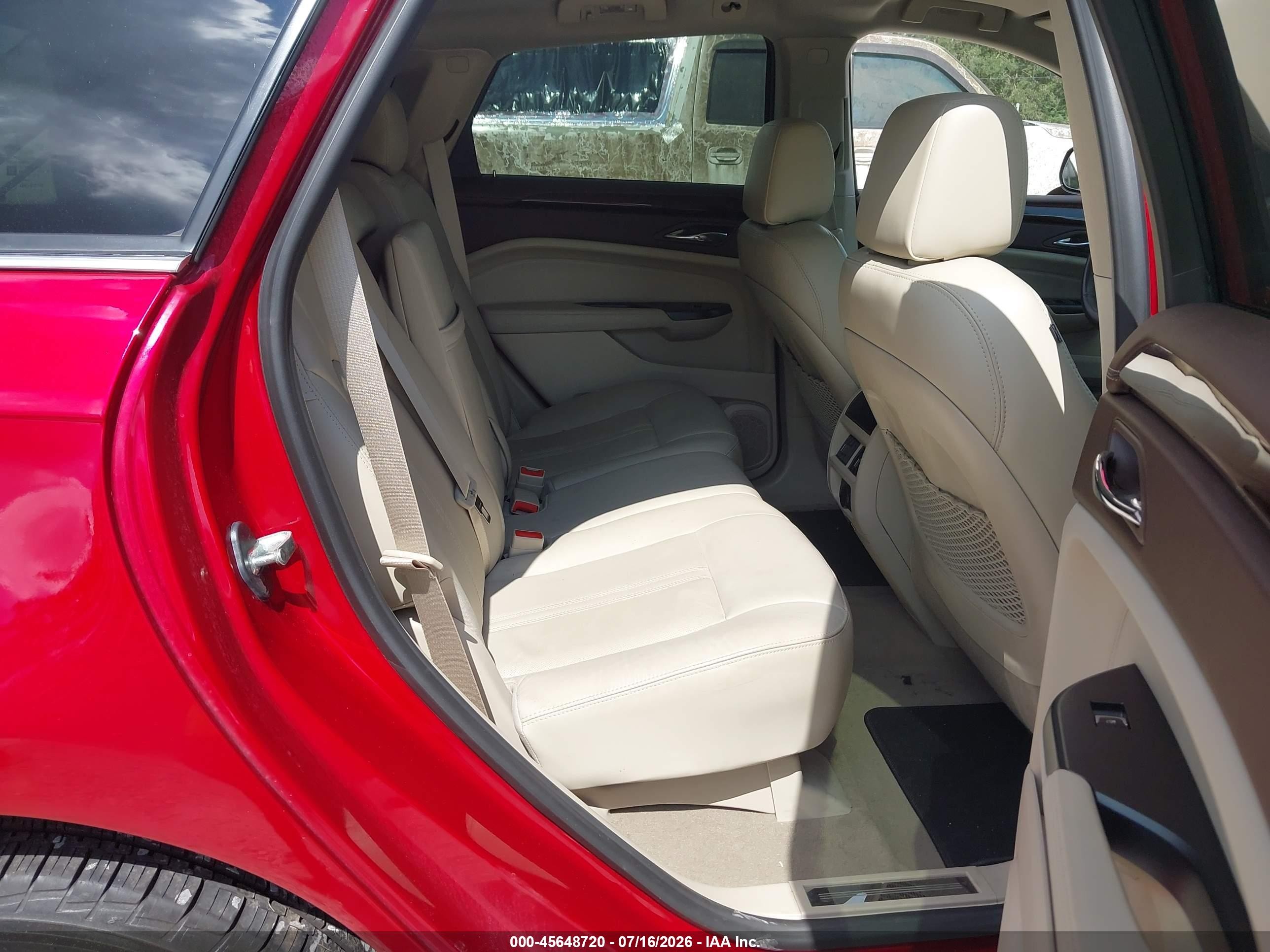 2015 Cadillac Srx Luxury Collection Red vin: 3GYFNBE30FS521161
