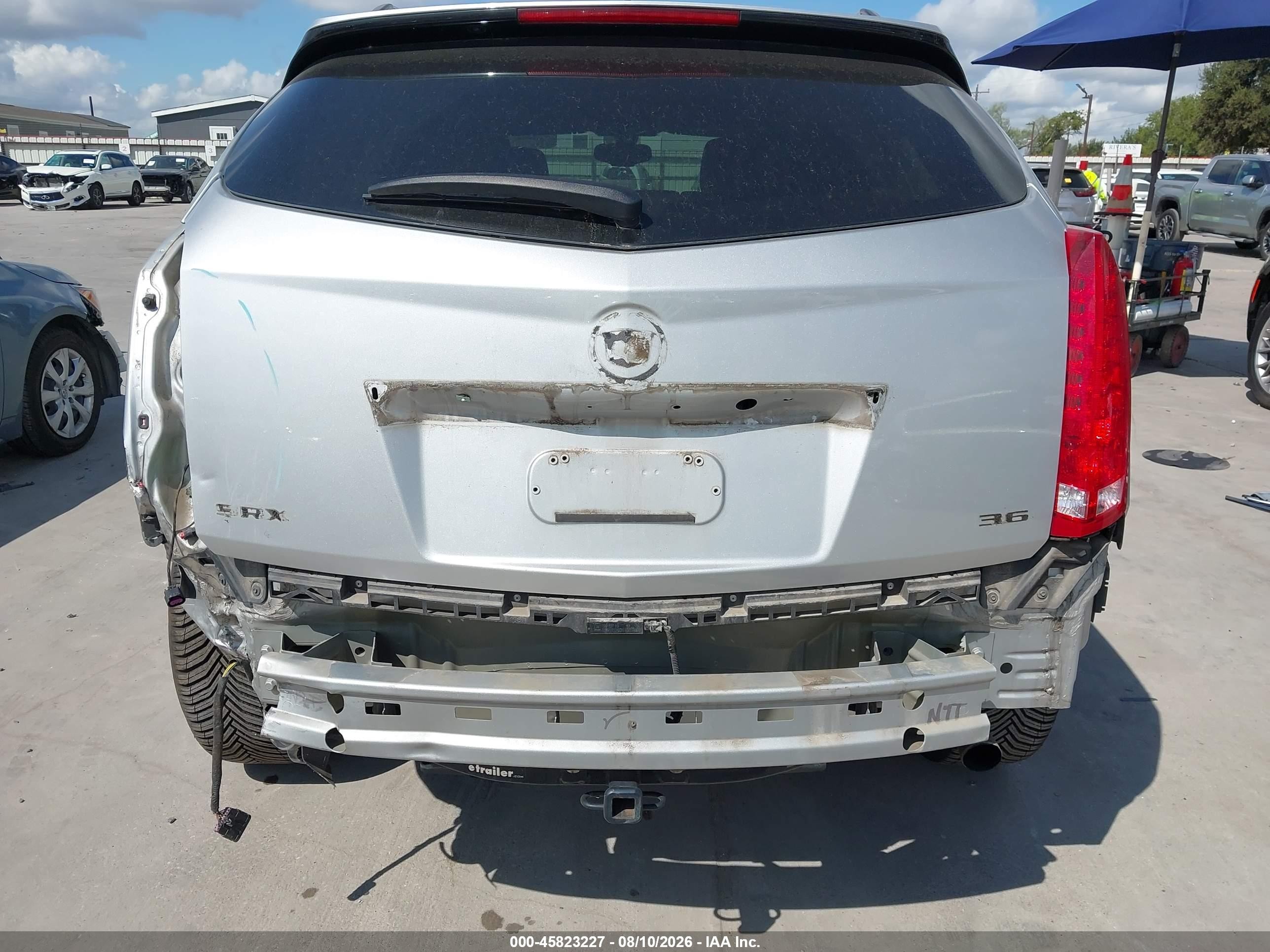 2015 Cadillac Srx Luxury Collection Silver vin: 3GYFNBE30FS587077