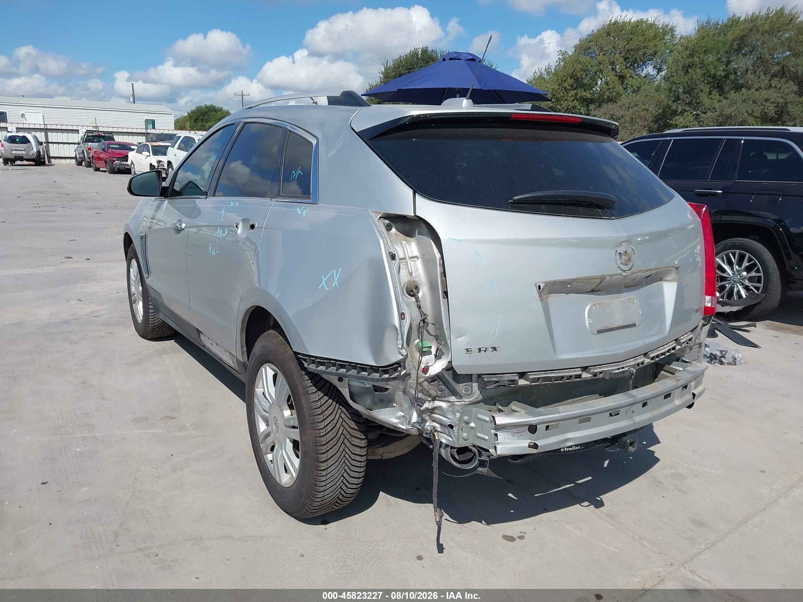 2015 Cadillac Srx Luxury Collection Silver vin: 3GYFNBE30FS587077