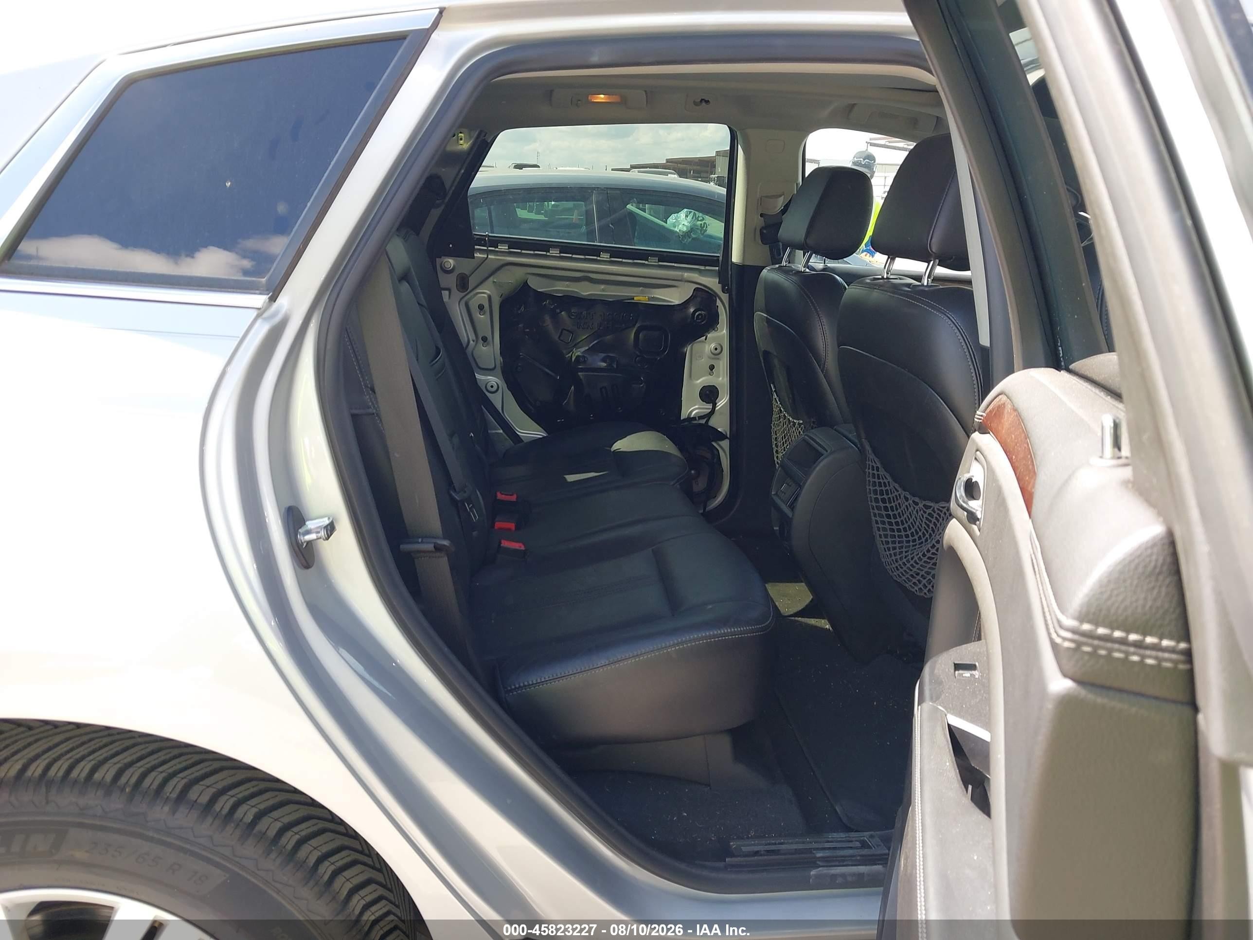 2015 Cadillac Srx Luxury Collection Silver vin: 3GYFNBE30FS587077