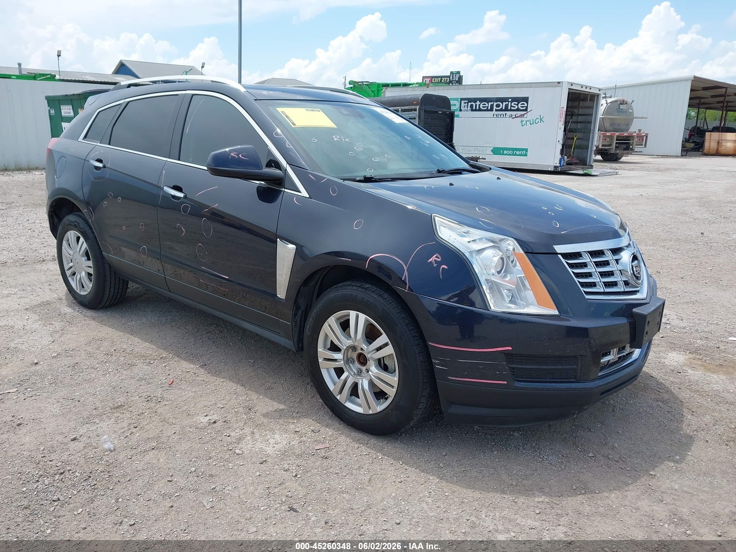 2015 Cadillac Srx Luxury Collection Black vin: 3GYFNBE30FS607103