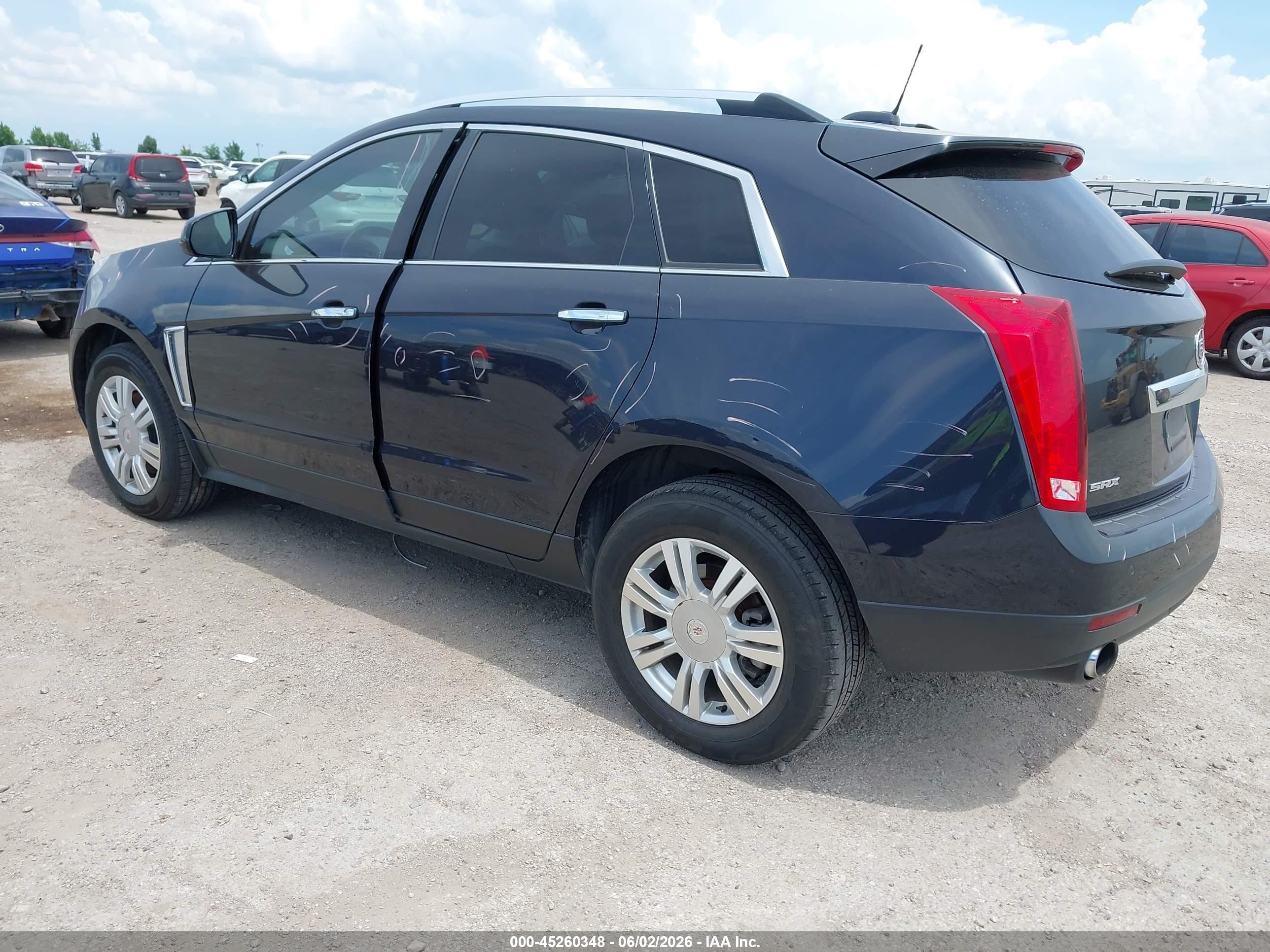 2015 Cadillac Srx Luxury Collection Black vin: 3GYFNBE30FS607103