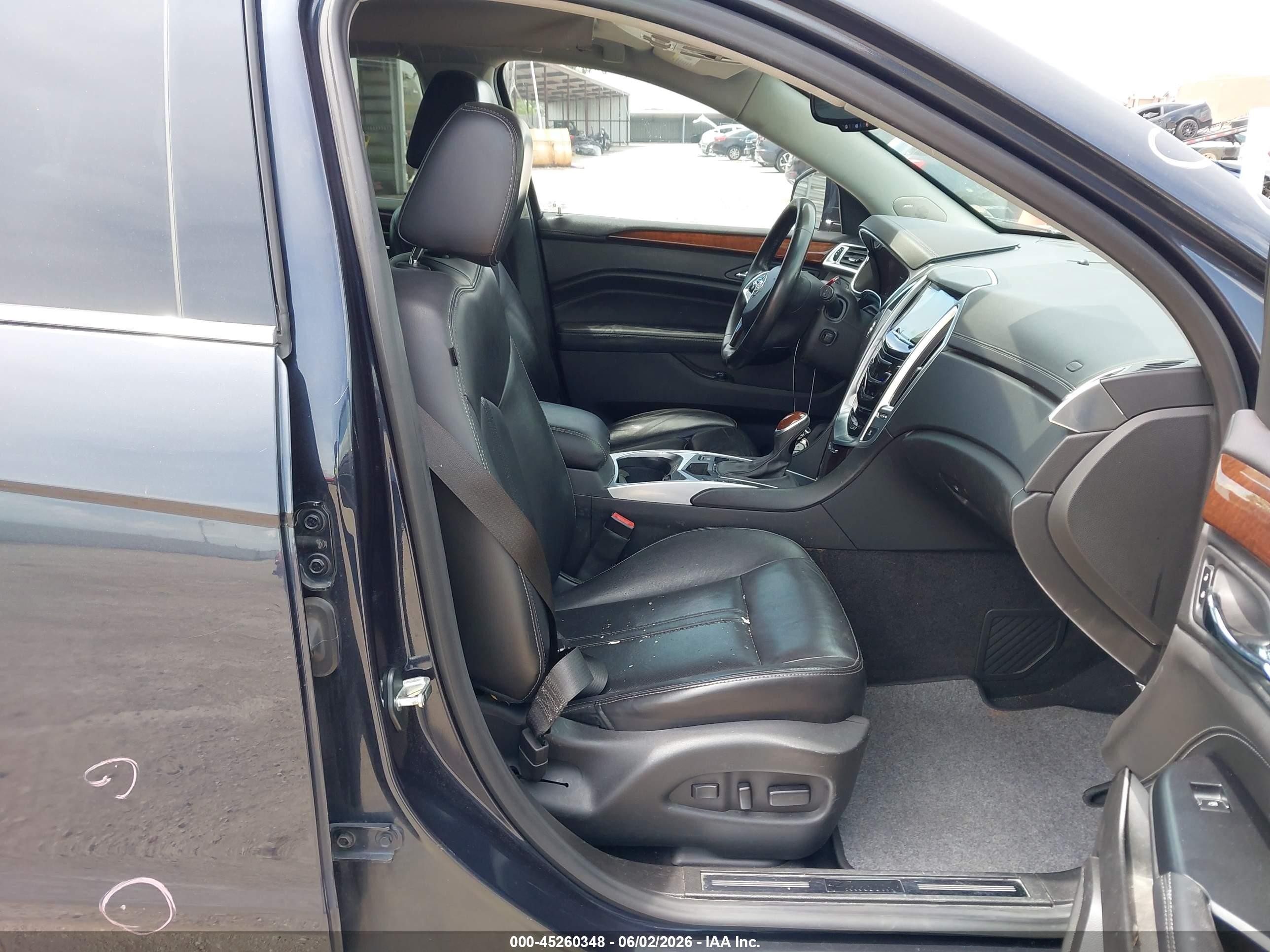 2015 Cadillac Srx Luxury Collection Black vin: 3GYFNBE30FS607103