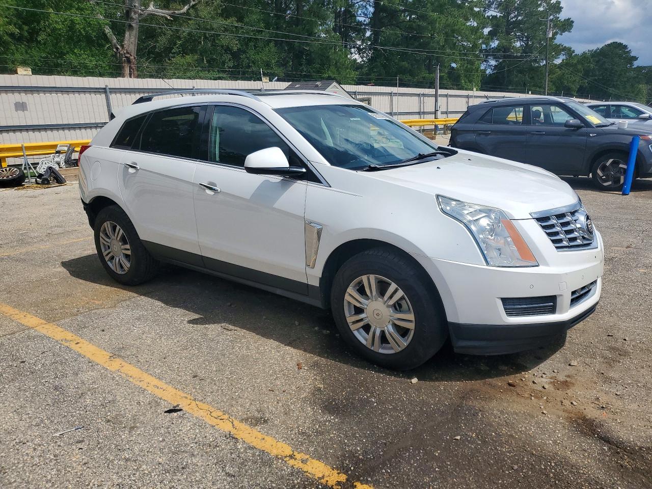 2015 Cadillac Srx Luxury Collection White vin: 3GYFNBE30FS610227