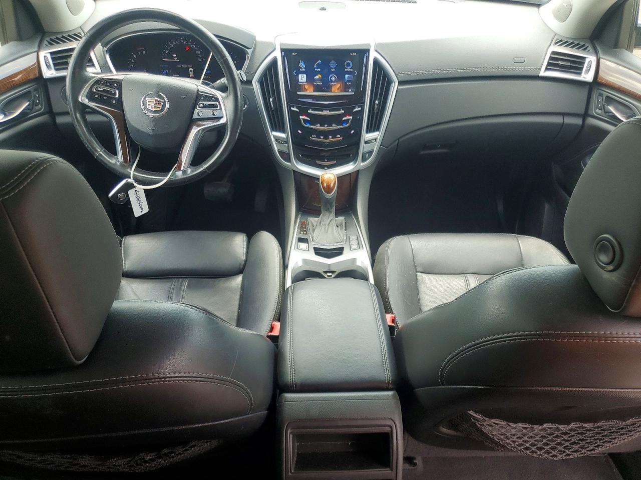 2015 Cadillac Srx Luxury Collection White vin: 3GYFNBE30FS610227