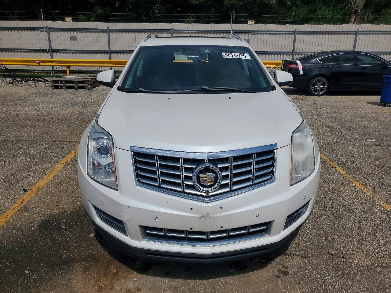 2015 Cadillac Srx Luxury Collection White vin: 3GYFNBE30FS610227