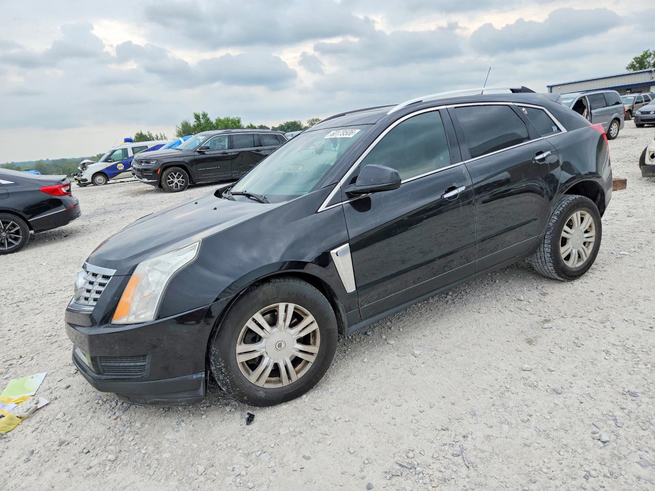 2015 Cadillac Srx Luxury Collection Black vin: 3GYFNBE30FS619915