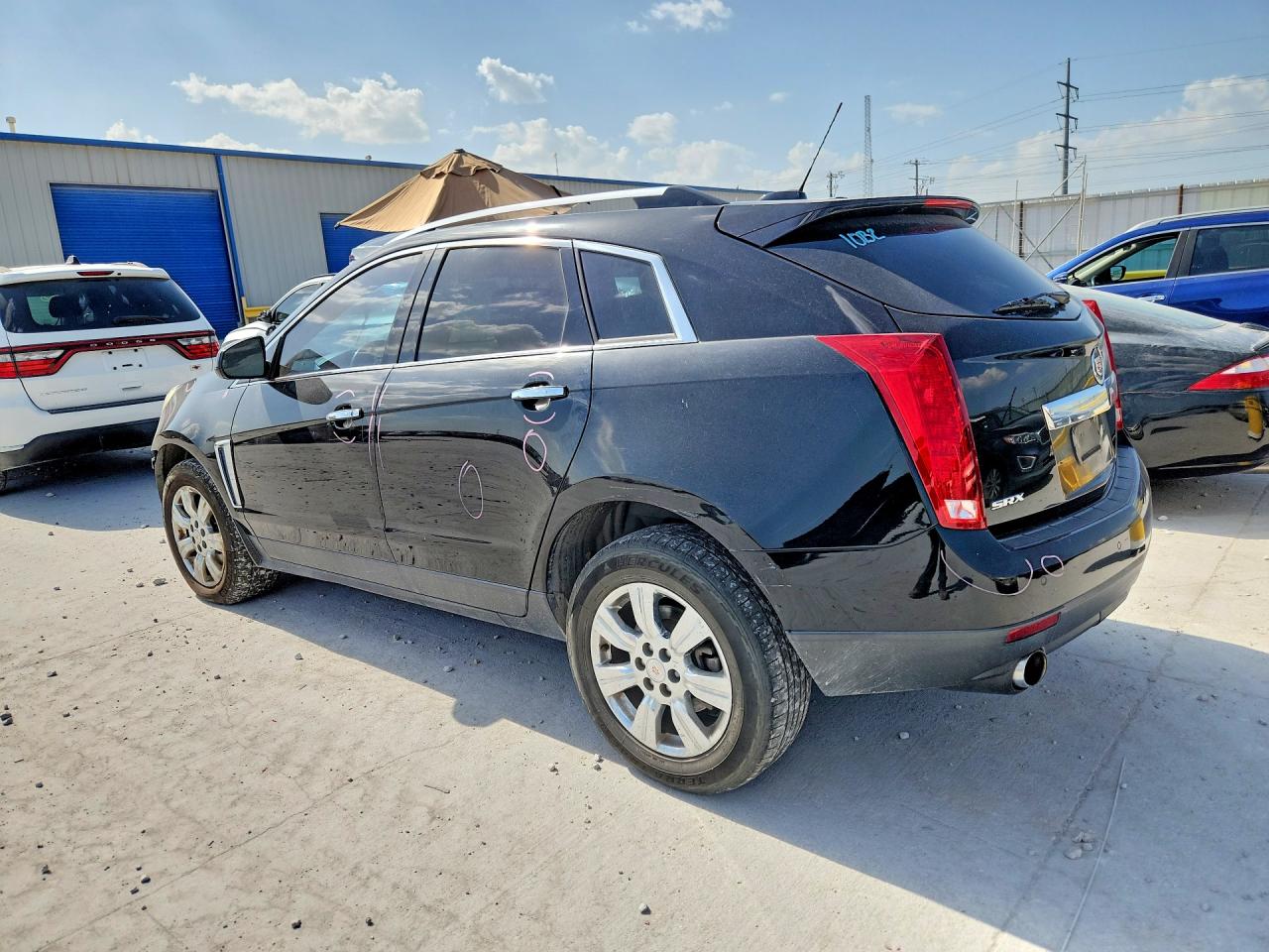 2016 Cadillac Srx Luxury Collection Black vin: 3GYFNBE30GS558423