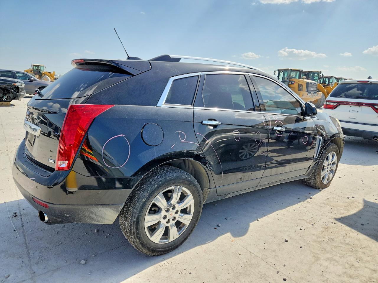 2016 Cadillac Srx Luxury Collection Black vin: 3GYFNBE30GS558423
